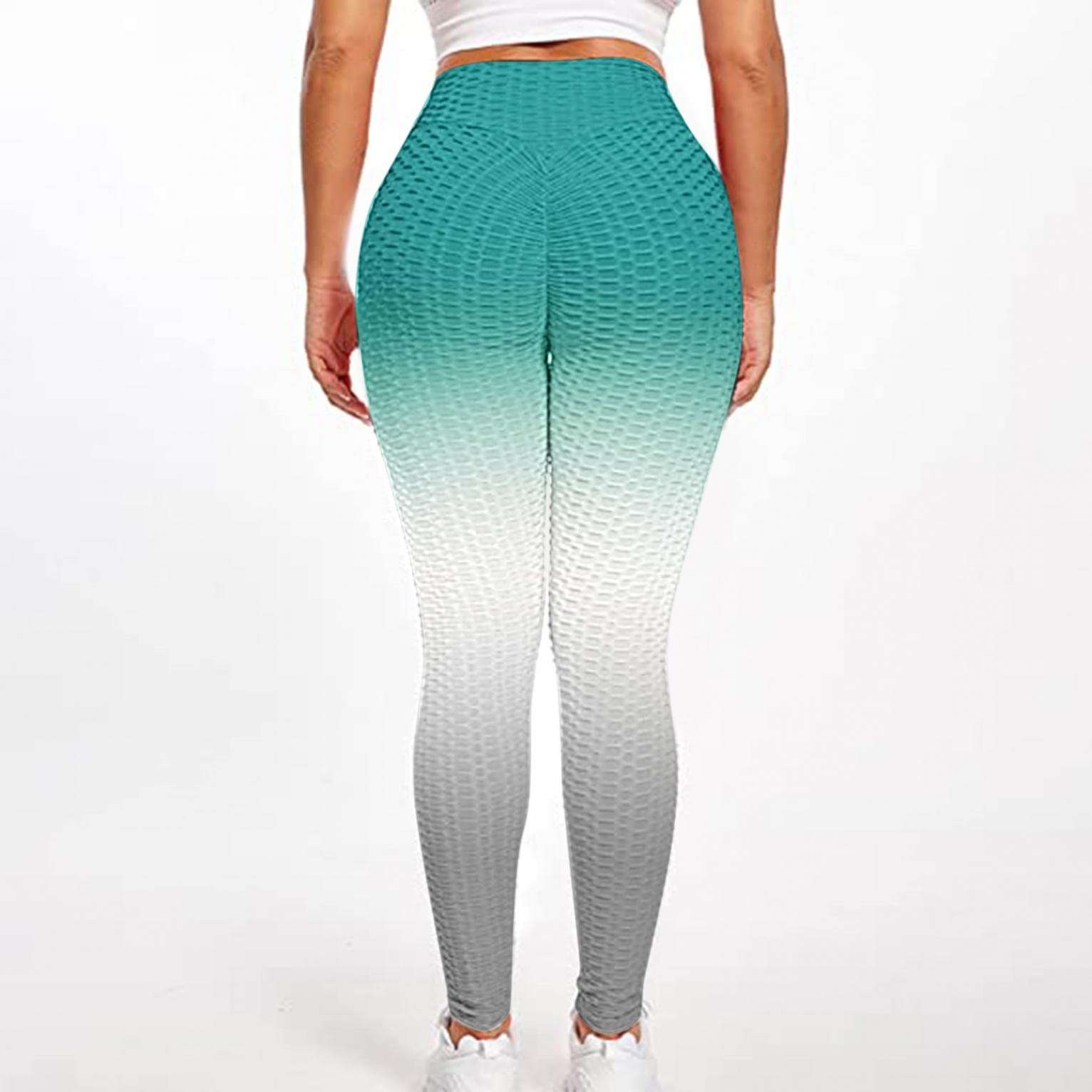 Women's High Waist Tummy Control Leggings - Yoga Workout & Booty Lifting Pants for Fitness