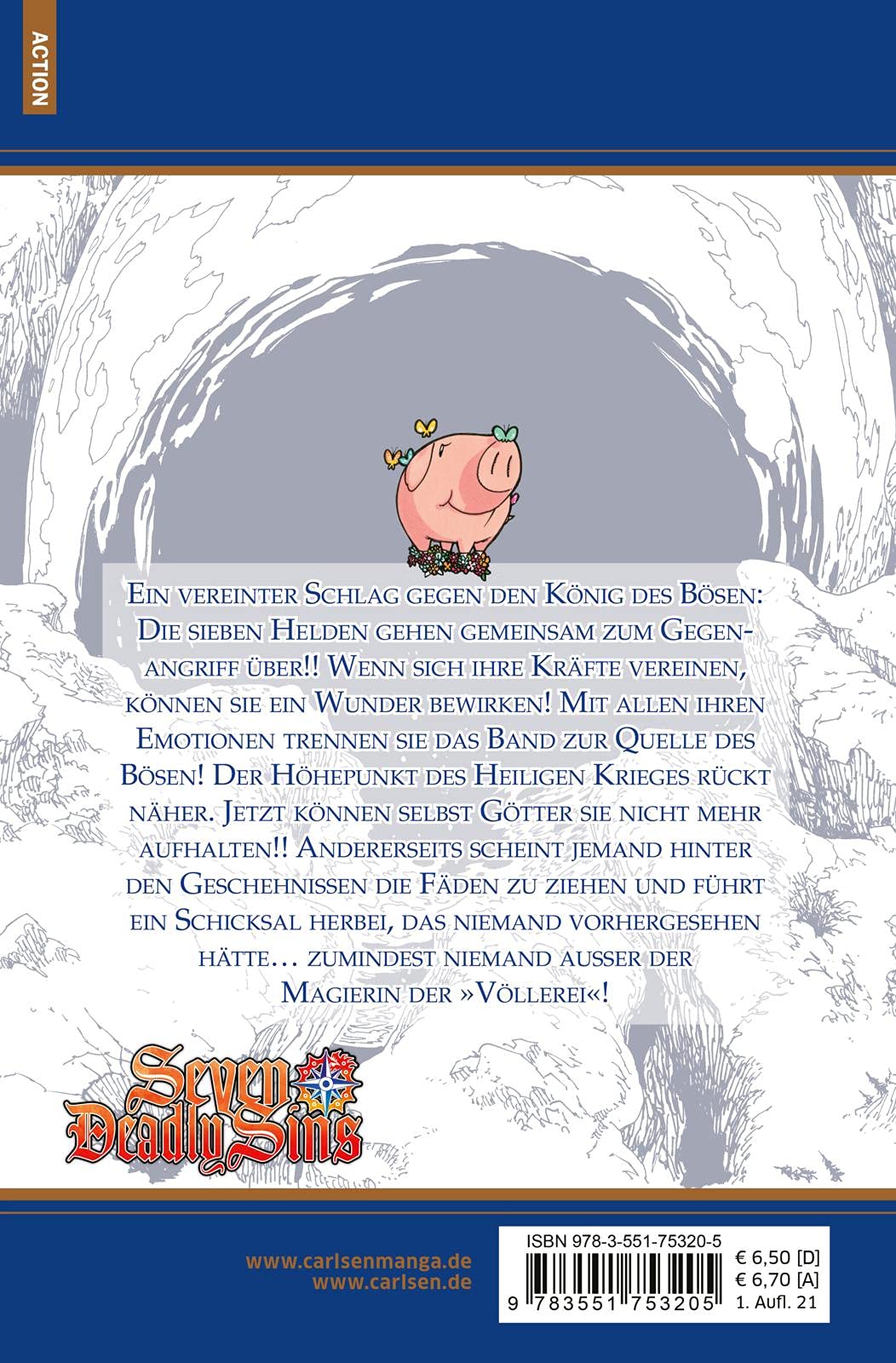 The Seven Deadly Sins Vol. 40 - Medieval Fantasy Action Manga with Humor | Epic Adventure for Anime & Manga Fans | Perfect for Collectors and Gift Giving