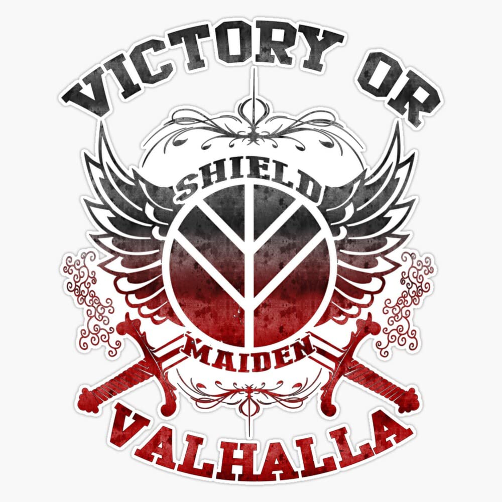 Victory or Valhalla Vinyl Sticker 5