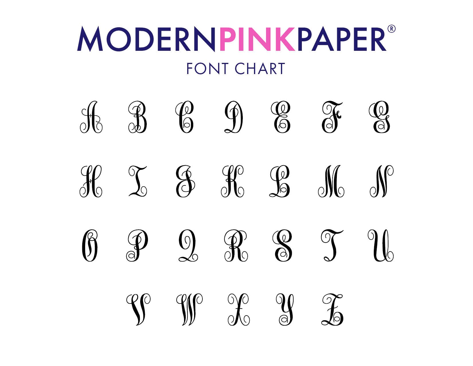 Personalized Floral Monogram Notepad for Women - Custom Initial Letter Writing Paper with Flowers, 5.5