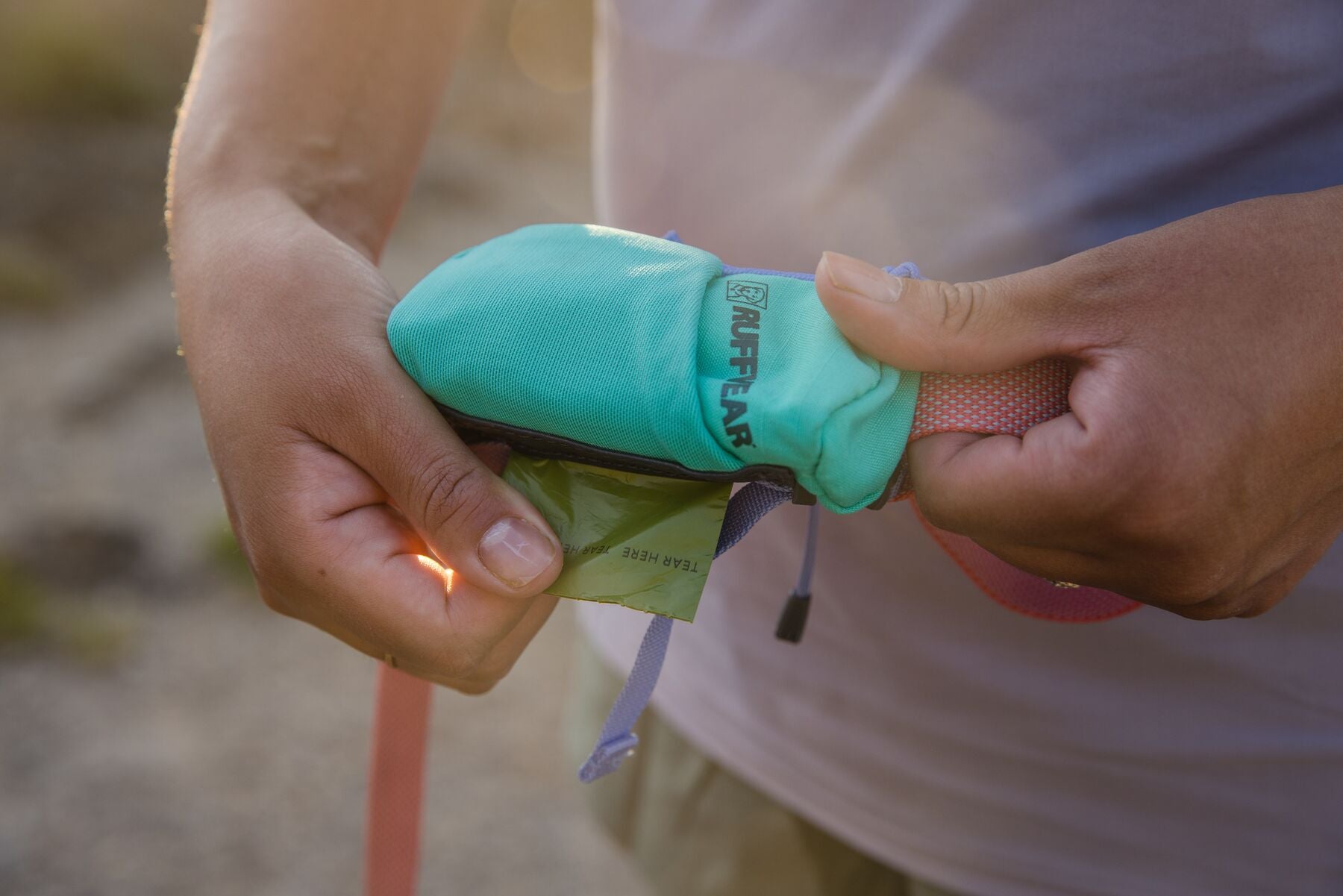 Ruffwear Stash Bag Mini™ - Compact Poop Bag Dispenser for Dogs | Waterproof & Odor-Proof | Perfect for Hiking, Camping & Outdoor Adventures with Your Pet