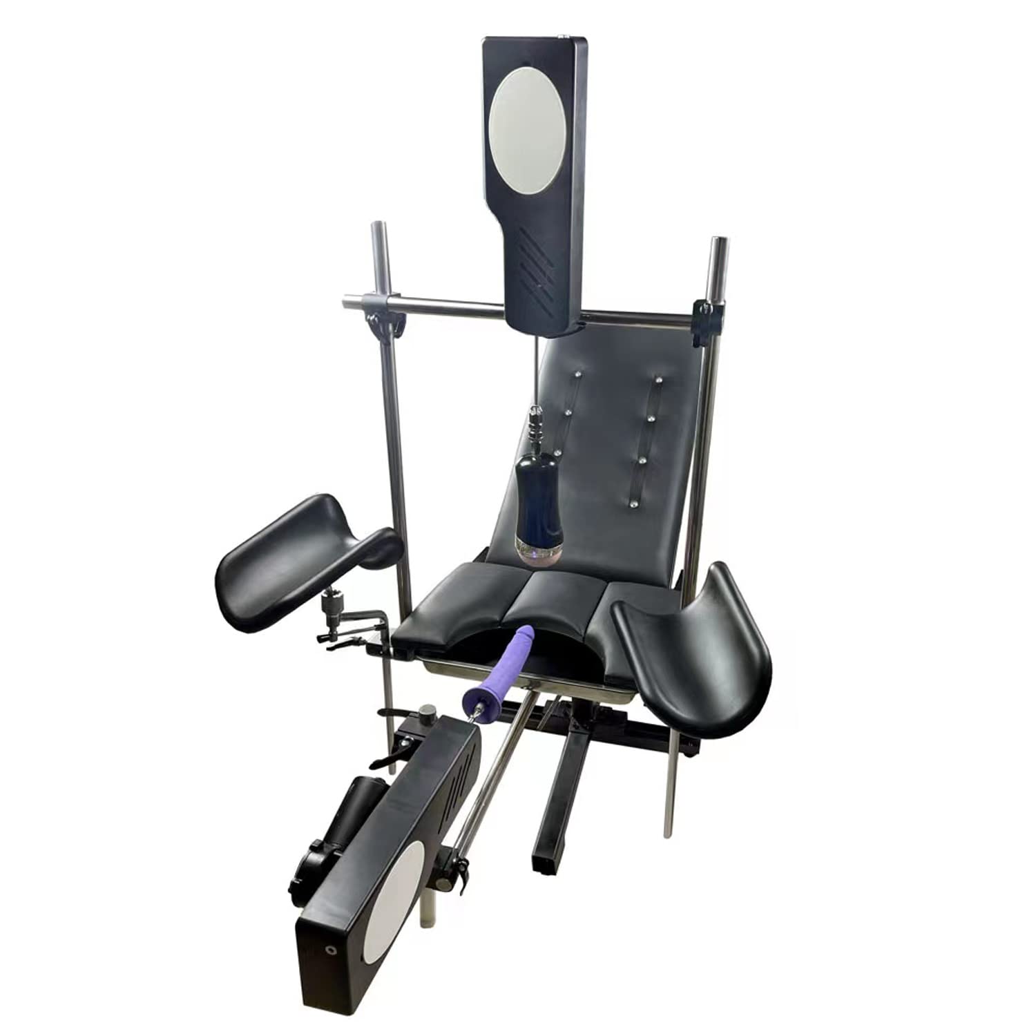 Premium BDSM Sex Chair Bench with Adjustable Straps & Thick Padding – Compatible with 120W Sex Machine for Men & Women – Perfect for Rough Play, Bondage, and Bedroom BDSM Scenes