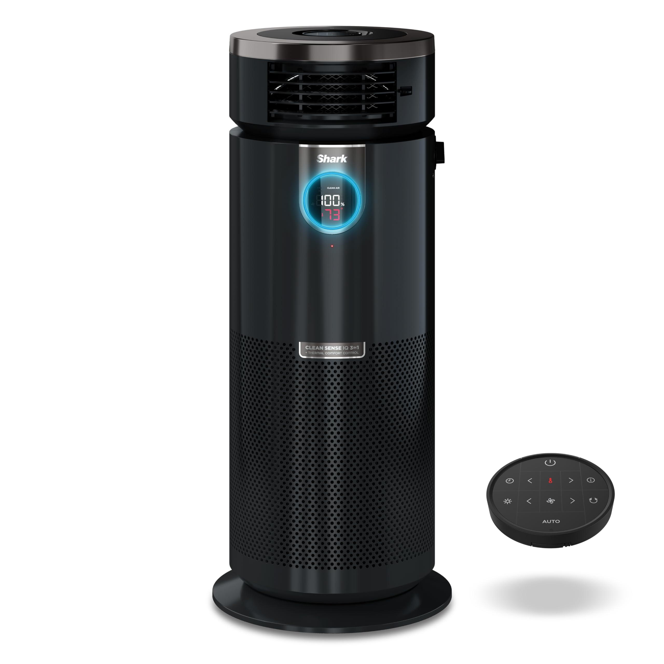 Shark 3-in-1 Max Air Purifier, Heater & Fan with NanoSeal HEPA Filter, Cleansense IQ Technology, Odor Lock System - Covers 1000 Sq. Ft, Charcoal Grey - Perfect for Large Rooms, Bedrooms, and Offices