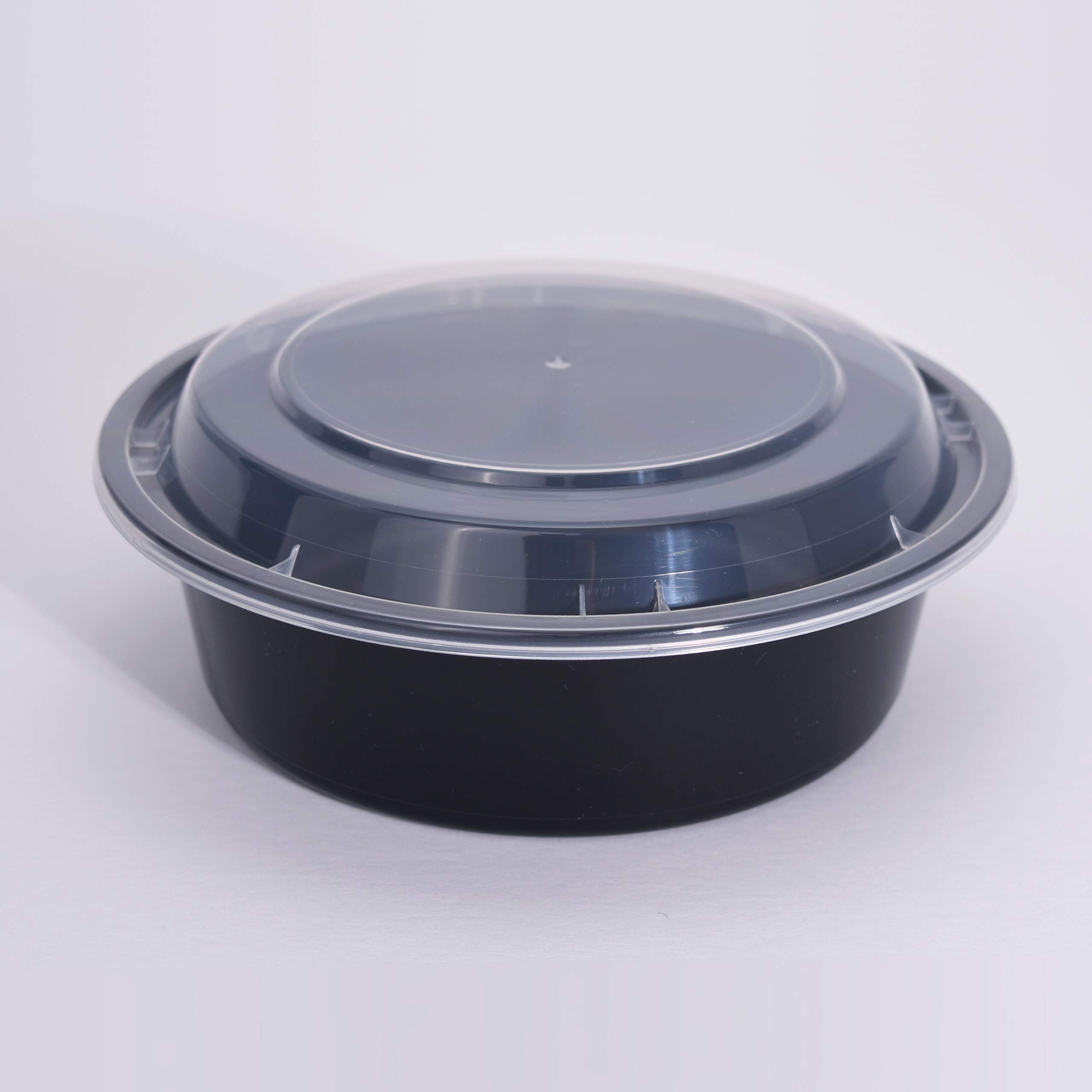 BPA-Free 32 oz Plastic Microwaveable Food Storage Containers with Lids | Stackable, Leakproof & Dishwasher Safe | Meal Prep, Leftovers & Freezer Storage Solution