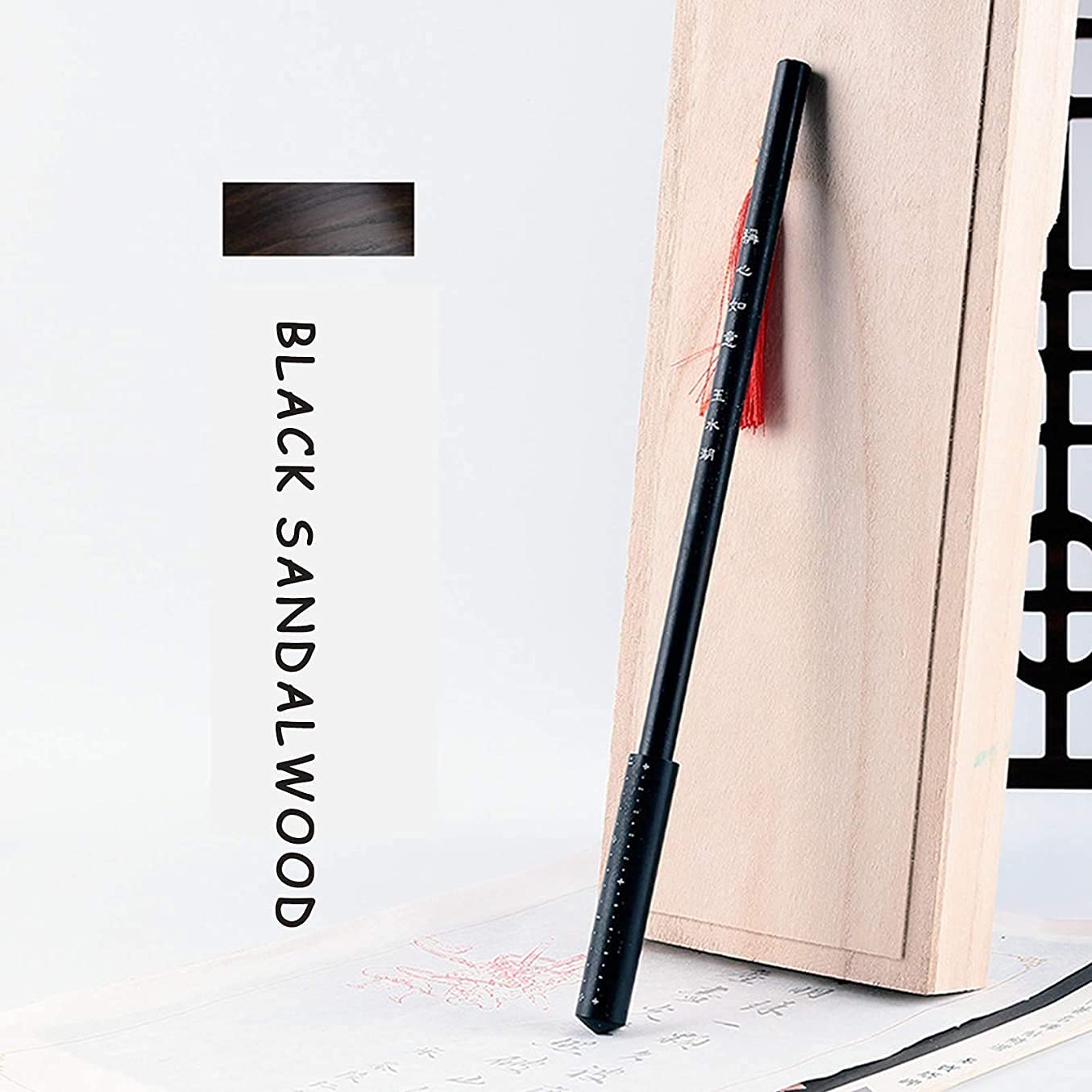 Chinese Calligraphy Brush Pens - Sumi & Wolf Hair for Watercolor & Drawing