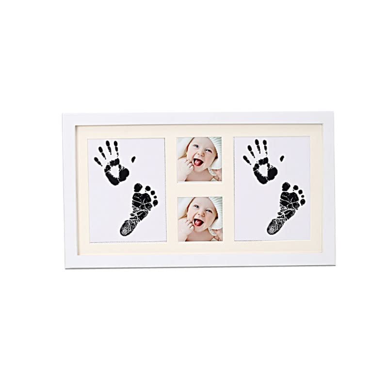Non-Toxic Baby Handprint & Footprint Kit - Safe Clay & Ink Pad for Newborn Keepsakes | Perfect Baby Shower Gift & First Birthday Souvenir | Capture Precious Memories in Nursery or as Personalized Gift