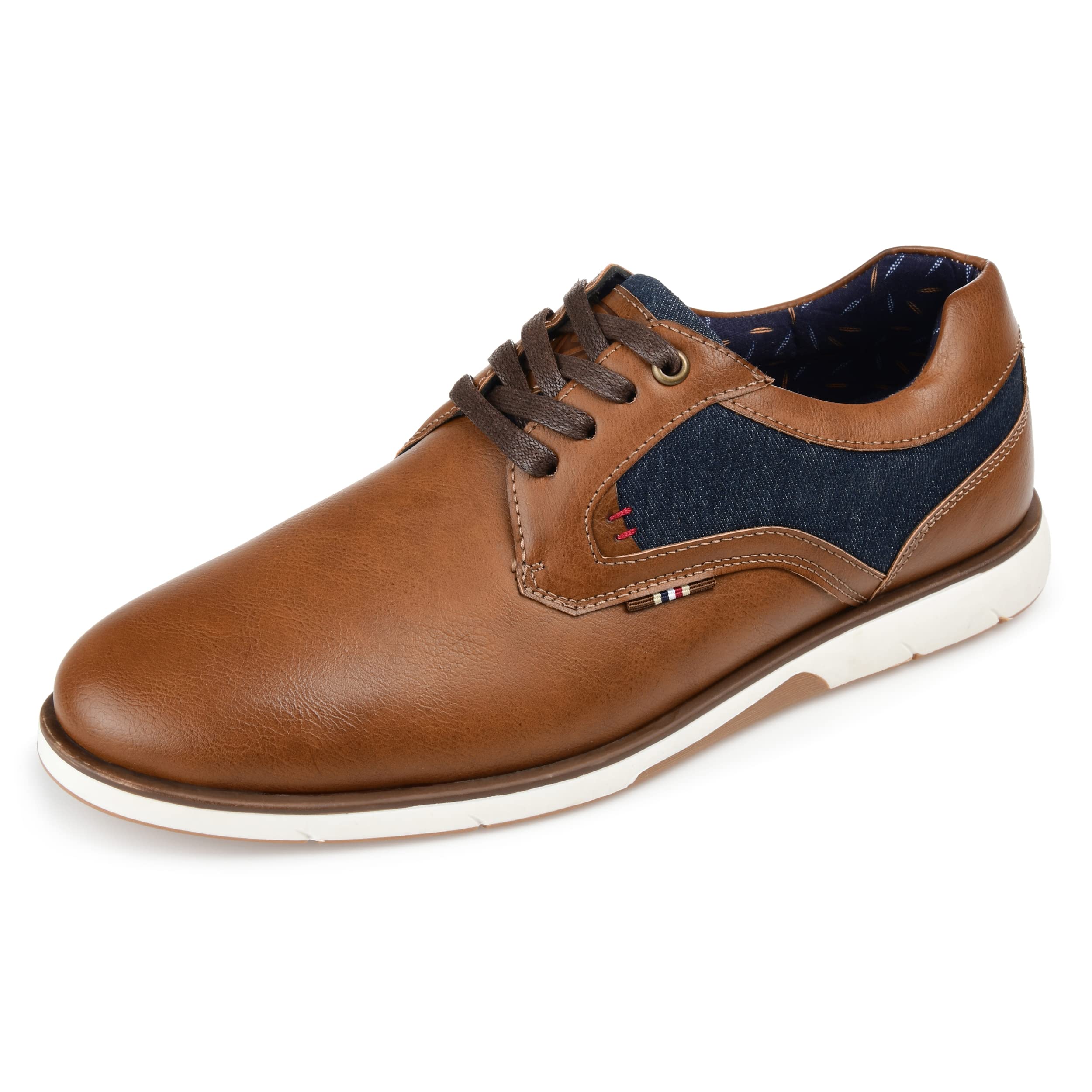 Vance Co. Men's Oxford Dress Shoes - Classic Comfortable Business Casual & Formal Footwear for Office, Wedding & Special Occasions