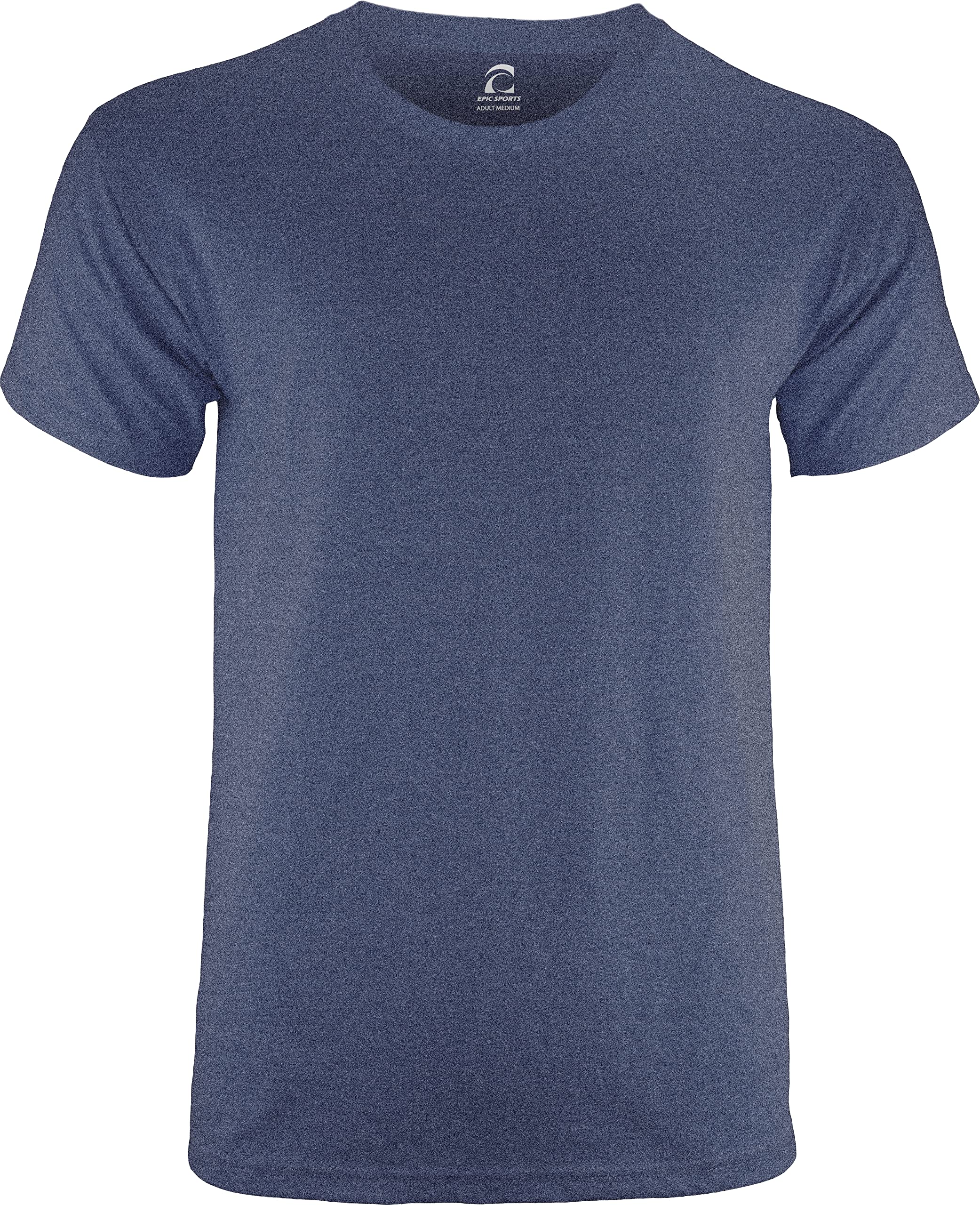 Epic Youth 5.6 Ounce Pre-Shrunk Heavy Cotton T-Shirt - Heather Blended Colors | Soft Comfortable Tee for Casual Wear, School & Everyday Outfits