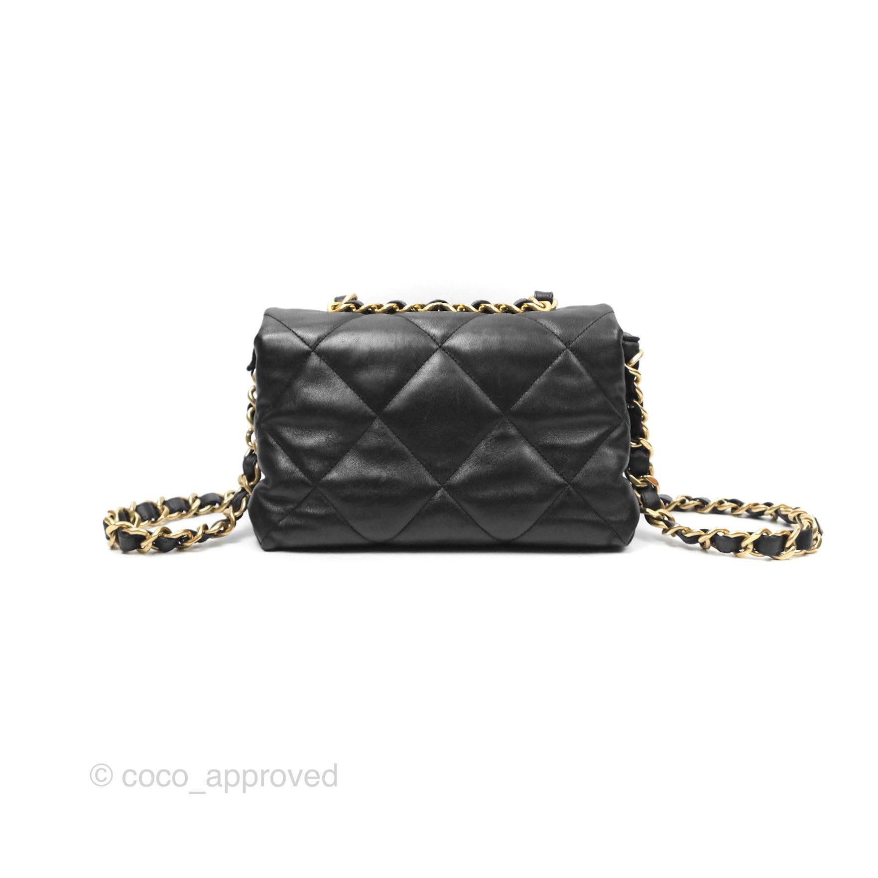 Chanel Classic Flap Bag with Chain Handle - Black Goatskin Leather & Gold Hardware | Luxury Shoulder Bag for Women, Perfect for Evening Events & Date Nights