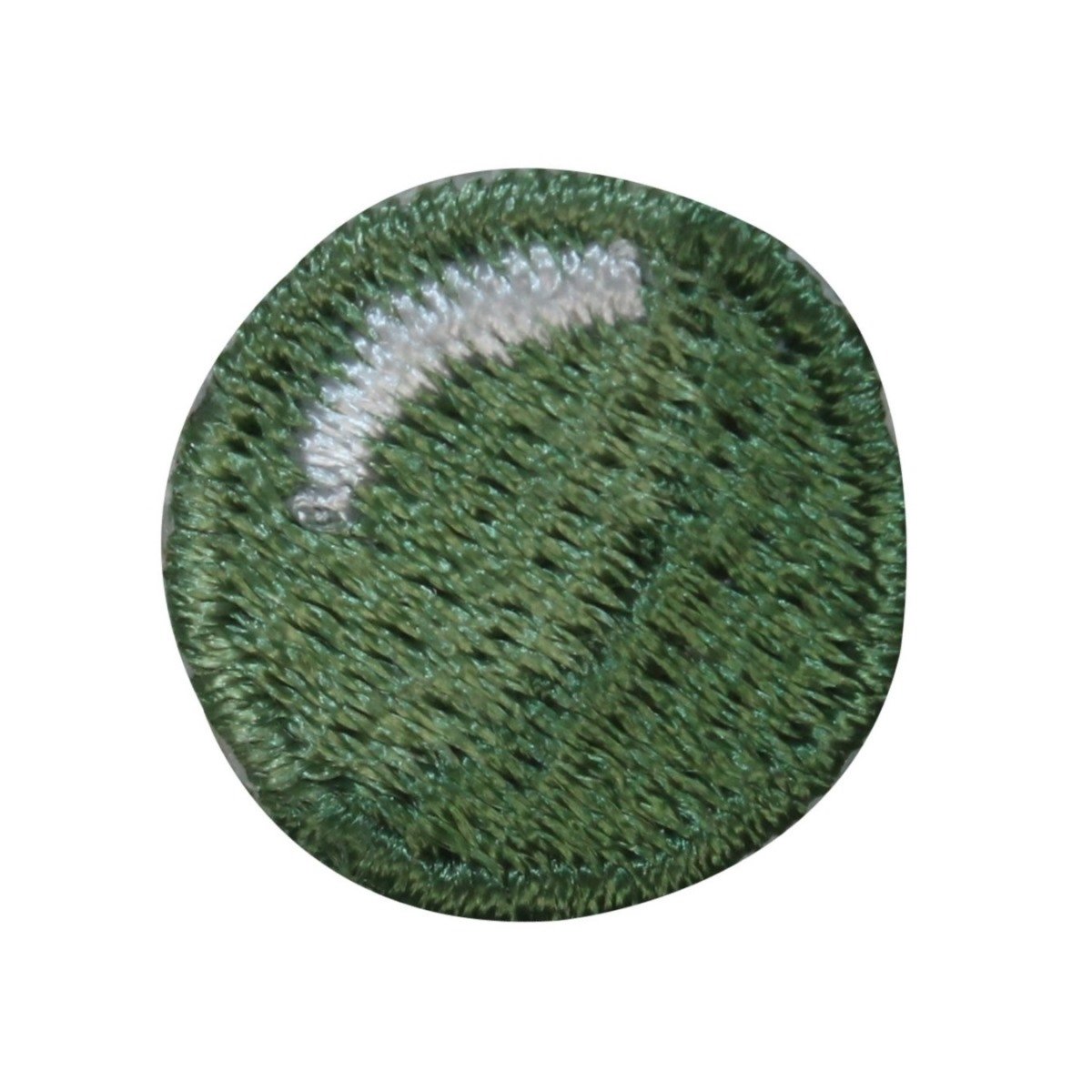 3 Pack Green Dot Marble Embroidered Iron On Applique Patches - DIY Clothing Decoration for Jackets, Jeans, Bags & Crafts