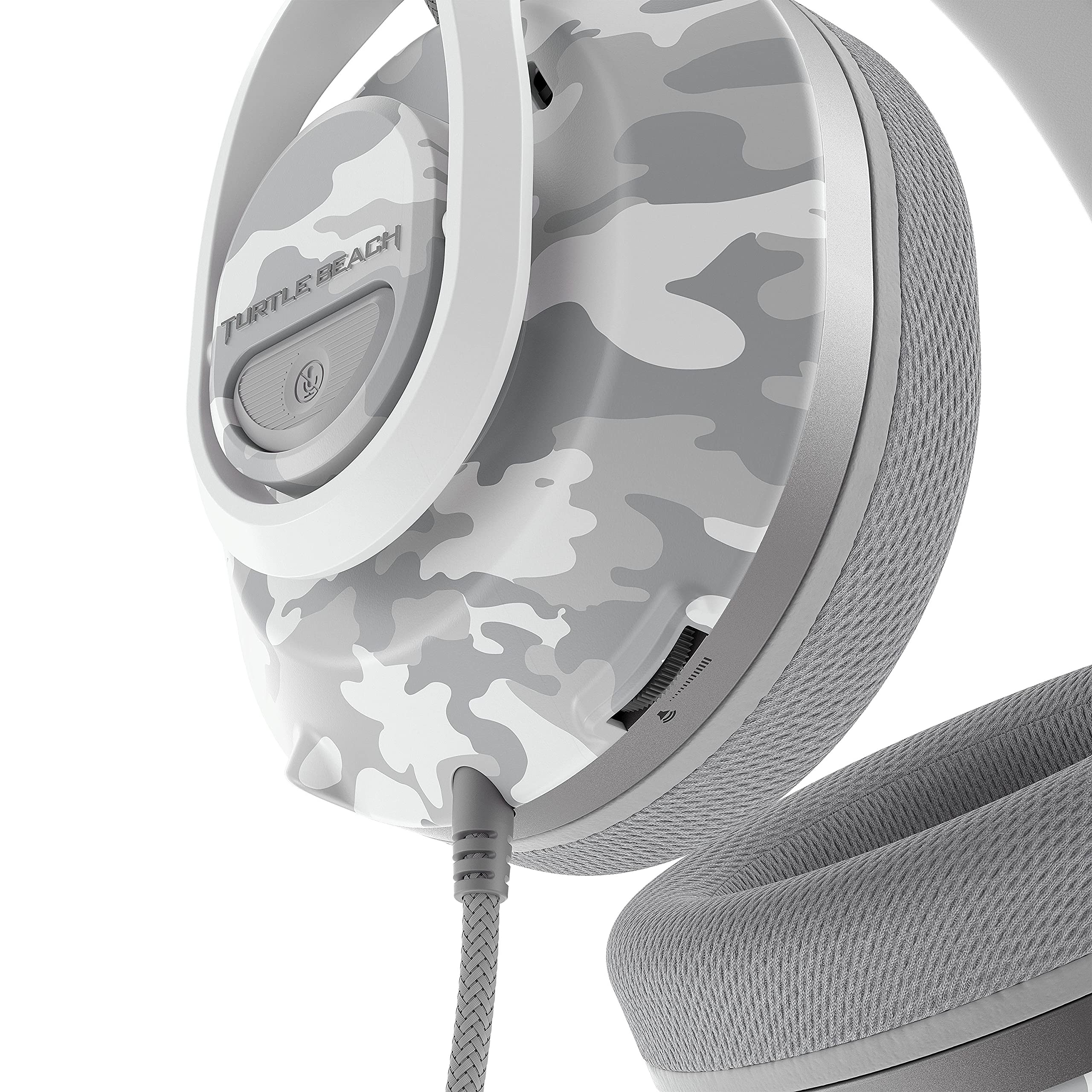 Turtle Beach Recon 500 Multiplatform Gaming Headset - Compatible with Xbox Series X/S, PS5/PS4, PC & Mobile via 3.5mm - 60mm Dual Drivers & Memory Foam Cushions (White) - Perfect for Competitive Gaming, Streaming & Long Play Sessions