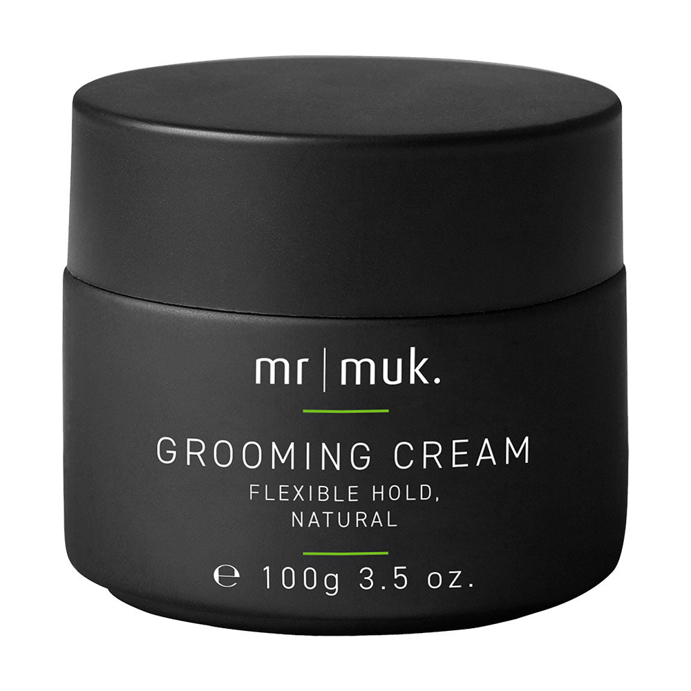 Mr Muk Flexible Hold Grooming Cream 100g - Strong Styling Wax for Men's Hair - Perfect for Everyday Styling & Special Occasions