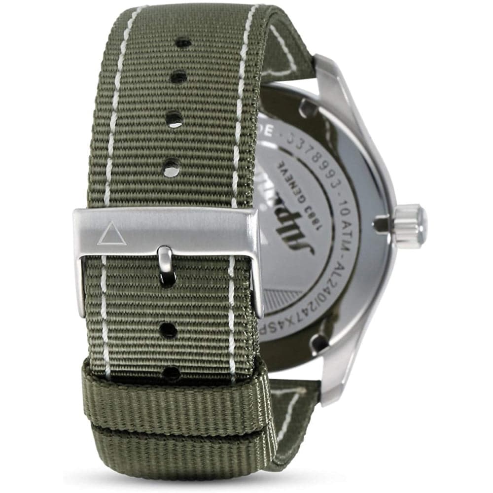 ALPINA STARTIMER PILOT Quartz Men's Watch AL 240S4S6 - Swiss Aviation-Inspired Timepiece for Business & Travel