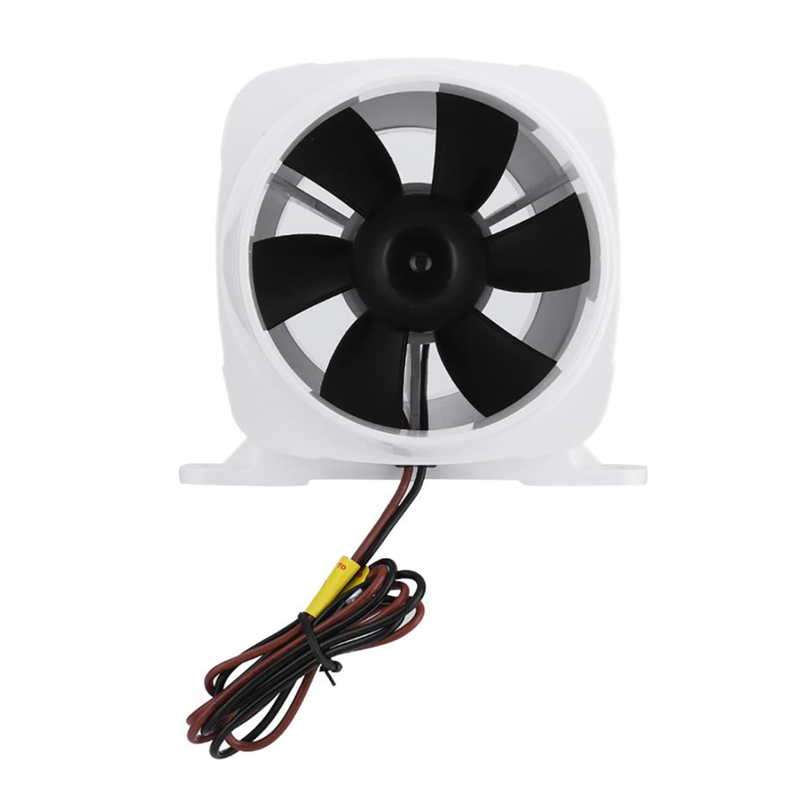 VGEBY 120V Marine Bilge Blower - High Strength Inline Ventilation Fan with 6 Blades for Yachts & Boats | Perfect for Engine Room Cooling and Bilge Air Circulation