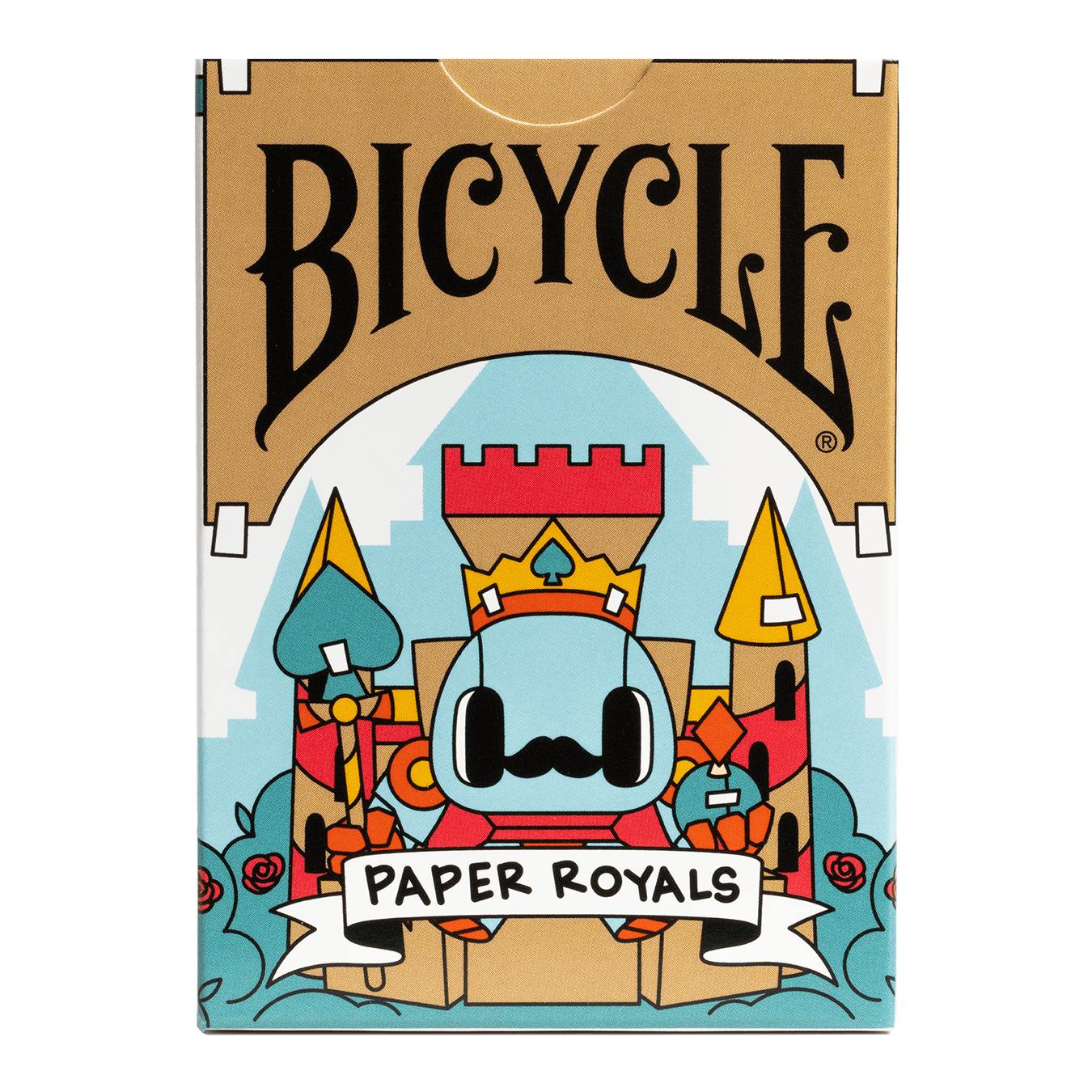 Bicycle Paper Royals Playing Cards - Premium Poker Deck for Card Games, Magic Tricks & Collectibles | Ideal for Poker Nights, Cardistry & Gift Giving
