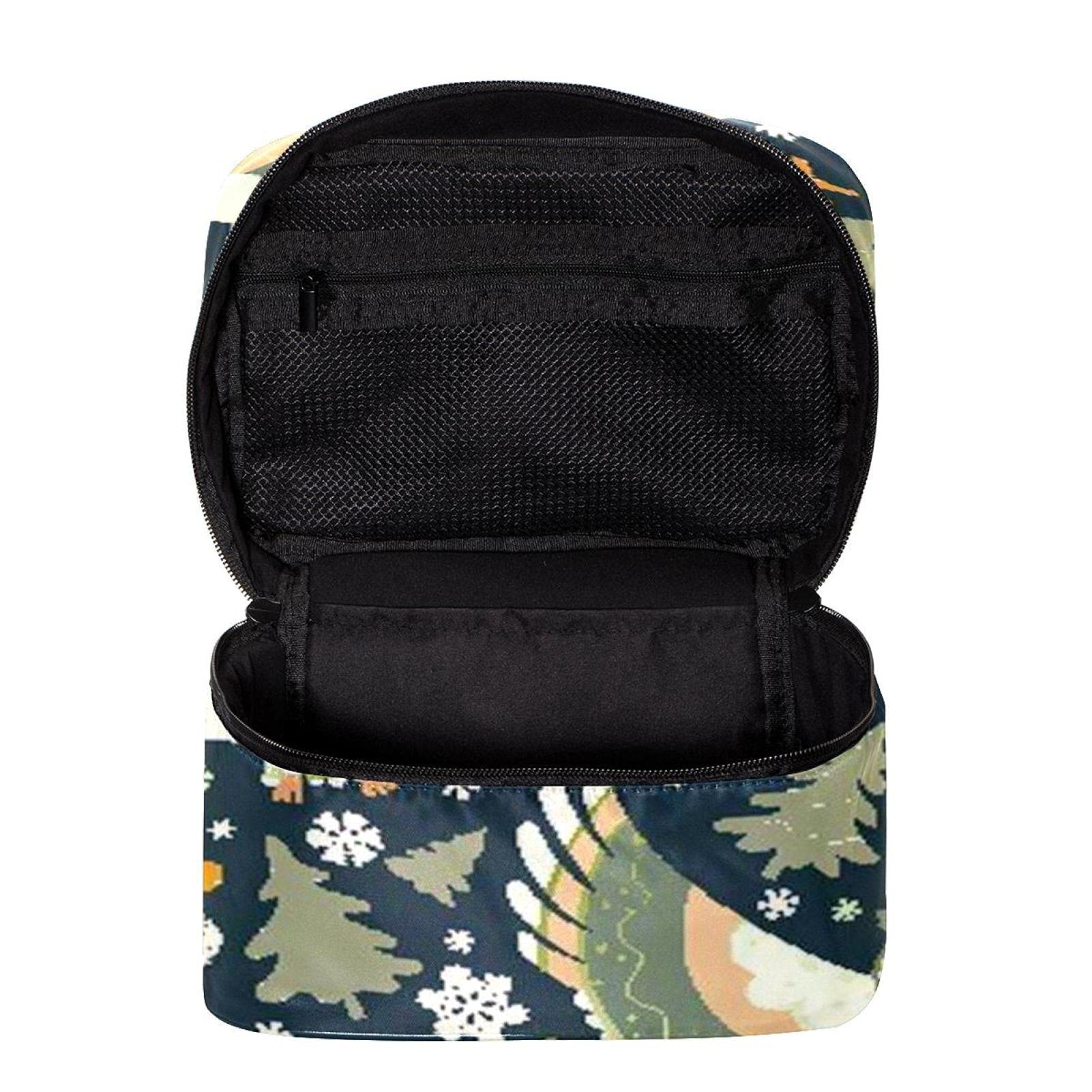 Funny Owls Cosmetic Bag for Women - Large Travel Makeup Organizer for Girls, Perfect for Vacation & Daily Use