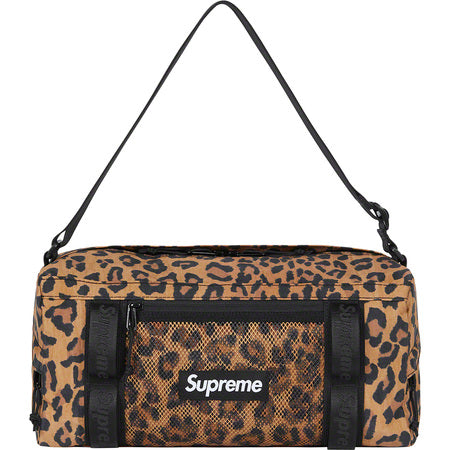 Supreme Mini Duffle Bag Leopard Print - Stylish Travel Gym Bag for Women & Men - Perfect for Workouts, Travel, and Weekend Getaways