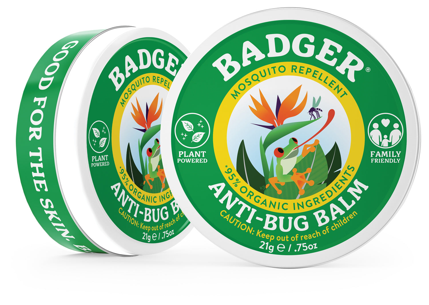 Badger Anti Bug Balm - Natural Insect Repellent for Outdoor Activities, Hiking & Camping | DEET-Free Mosquito & Bug Repellent | .75oz Tin for Travel & Backpacking