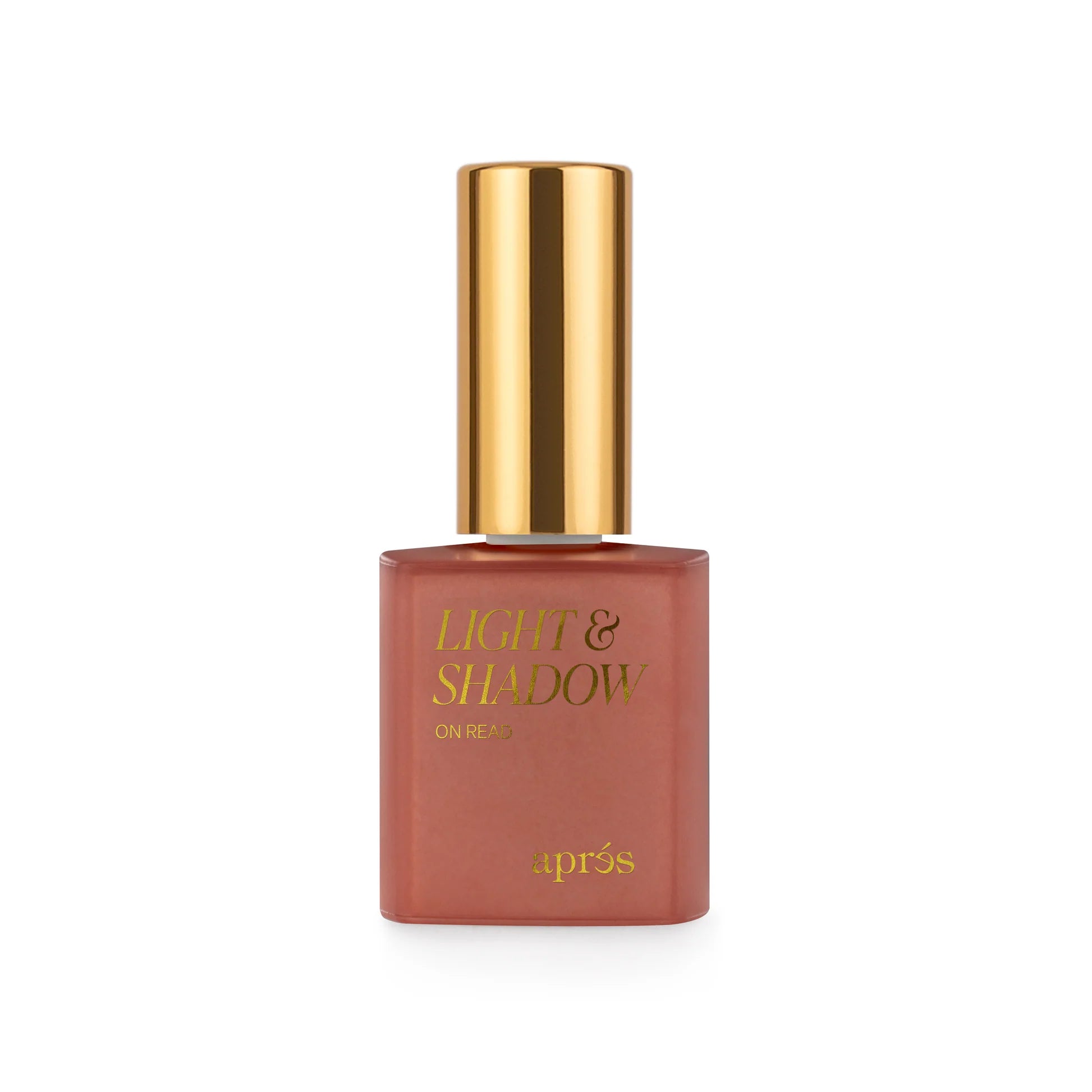 Apres Light & Shadow Sheer Gel Couleur 701 On Read - Long-Lasting Nail Polish for Gel Manicures at Home or Salon, Perfect for Everyday Wear & Special Occasions