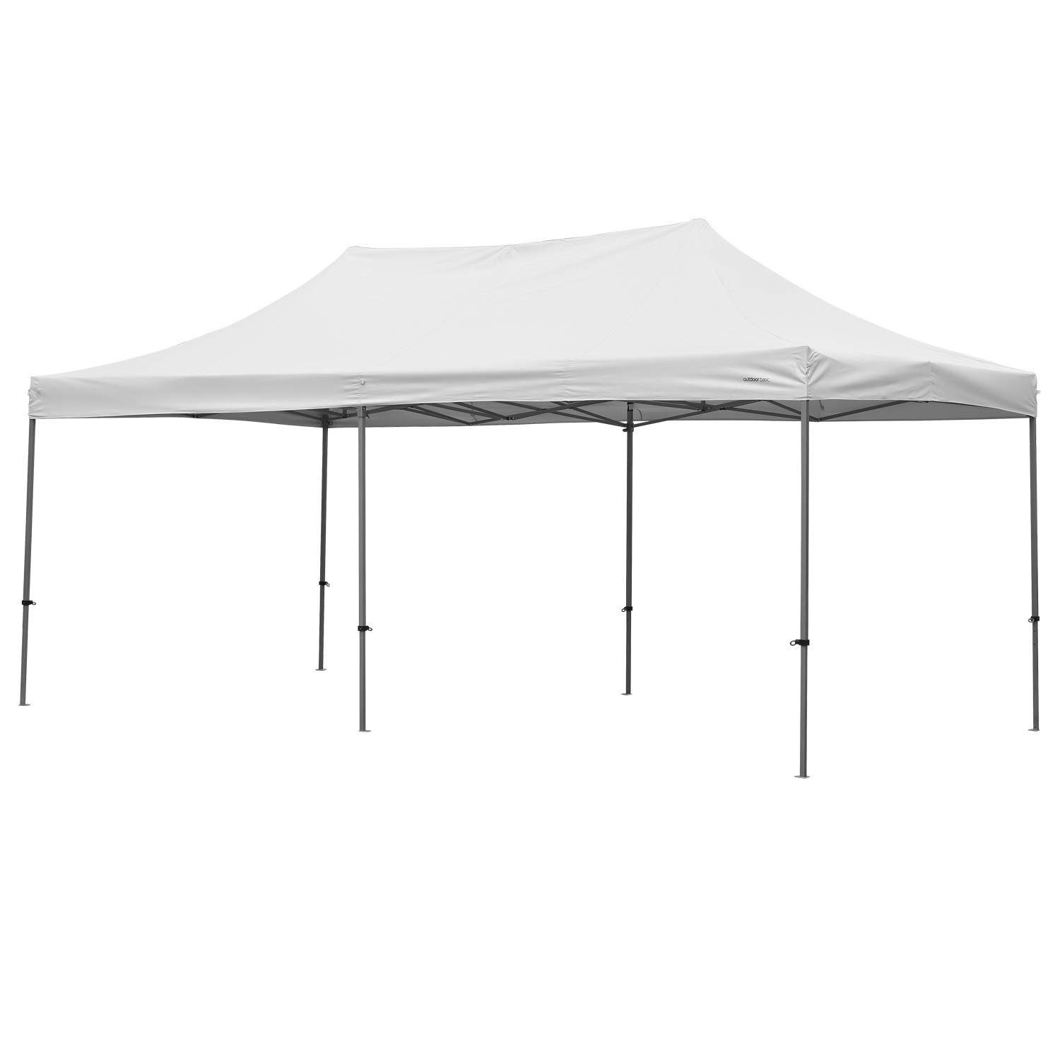 10x20 Pop Up Canopy Tent - Waterproof Instant Shelter for Weddings, Parties, Outdoor Events - White Gazebo with UV Protection (Great for Backyard, Beach, Camping & Picnics)