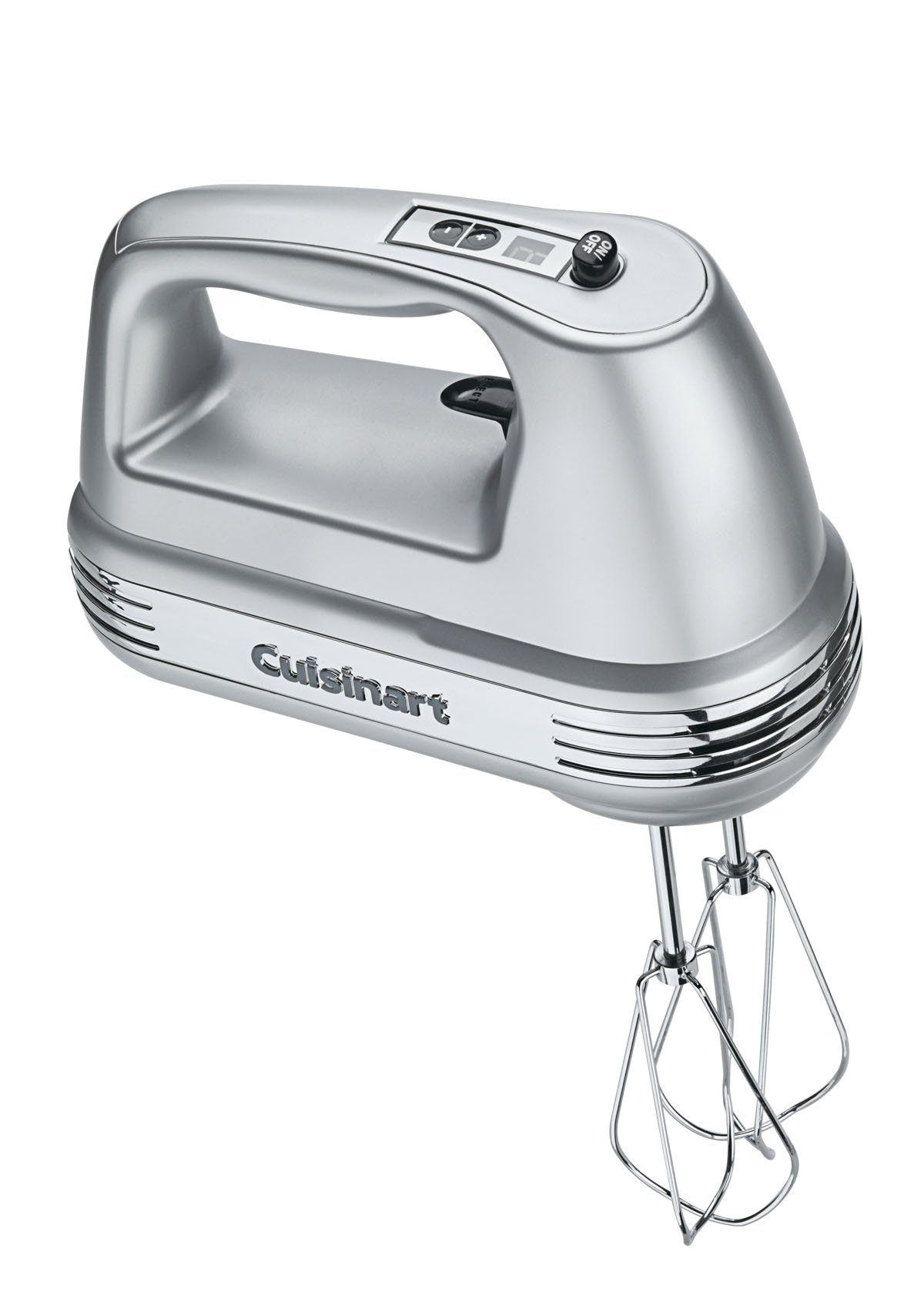 Cuisinart HM-90BCS 9-Speed Hand Mixer with Storage Case & 3-Piece Stainless Steel Mixing Bowls Set - Brushed Chrome Design for Baking, Cooking, Whipping - Perfect for Home Kitchen & Professional Use