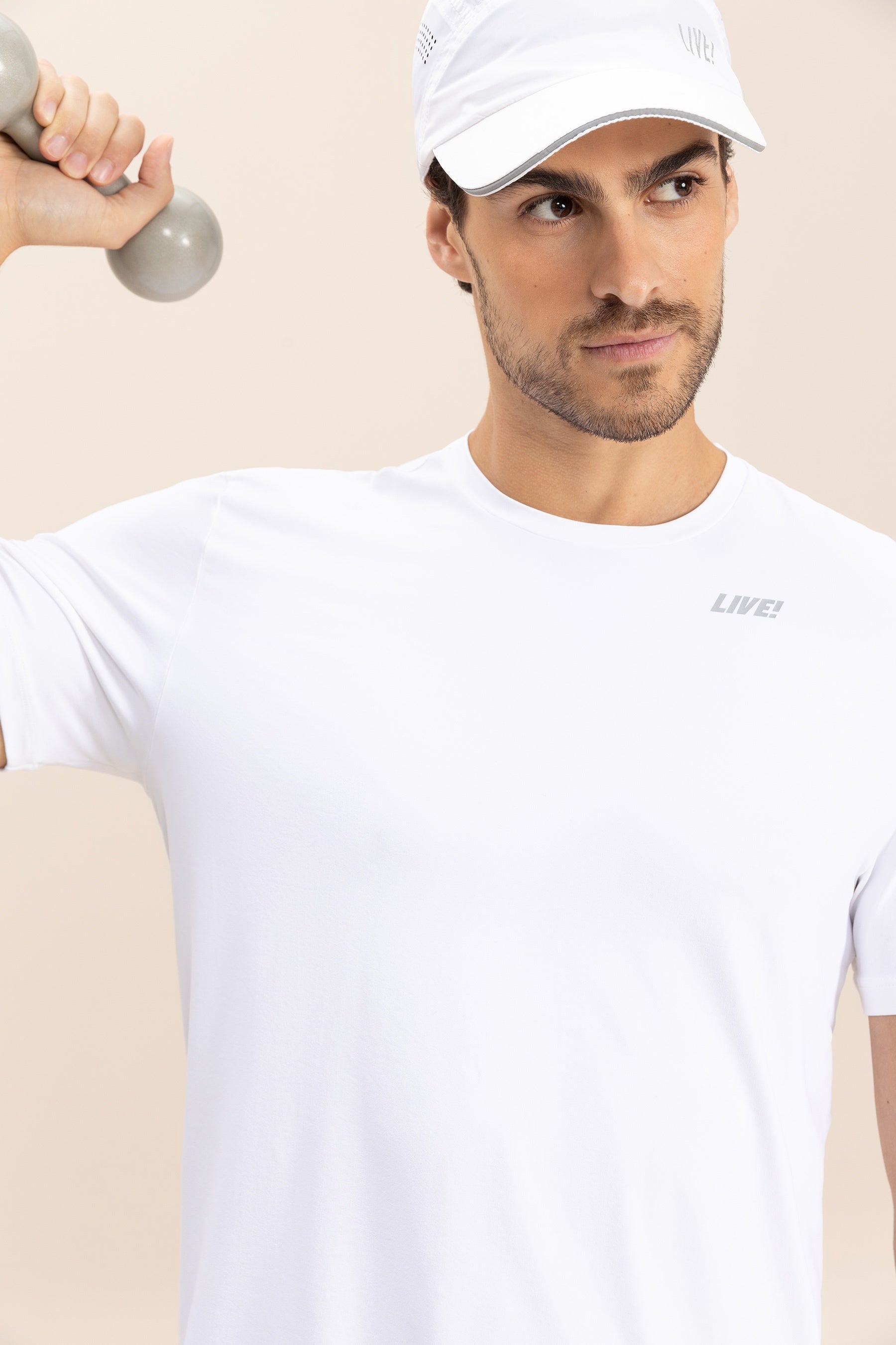 Comfy Broad LIVE! Men's T-Shirt - Soft Cotton Casual Tee for Everyday Wear | Perfect for Lounging, Gym, and Street Style