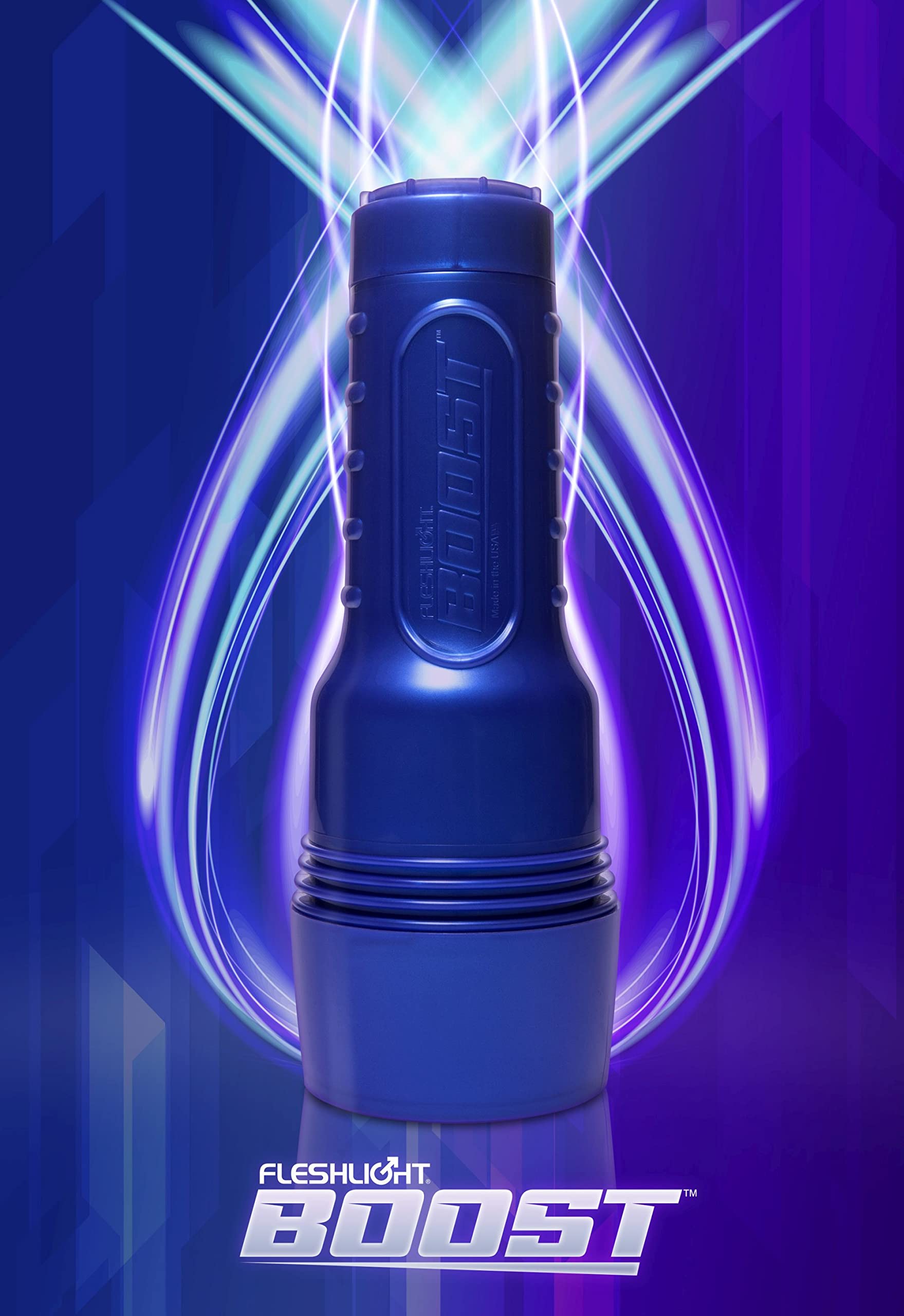 FLESHLIGHT Boost Bang Male Masturbator - Realistic & Rechargeable Men's Sex Toy for Enhanced Pleasure - Perfect for Solo Play & Couples Fun
