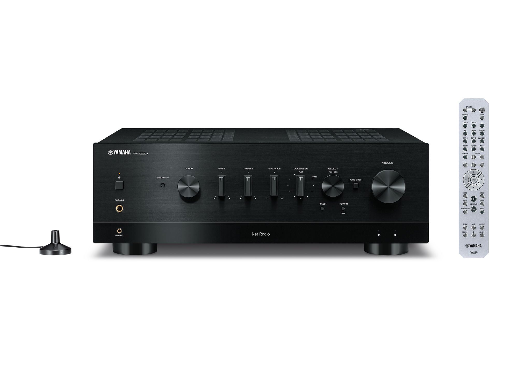 Yamaha R-N1000A Stereo Integrated Amplifier - High-Fidelity Audio for Home Theater & Music Listening