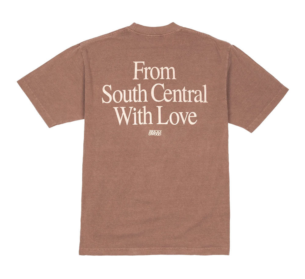 FROM SOUTH CENTRAL W/ LOVE TEE - Stylish Graphic T-Shirt for Men & Women | Urban Streetwear Fashion | Perfect for Casual Wear, Street Style & Everyday Outfits