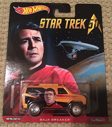 Hot Wheels Star Trek Baja Breaker Real Riders Die-Cast Car - Collectible Toy for Kids & Adults - Perfect for Display, Gifts & Play Scenes