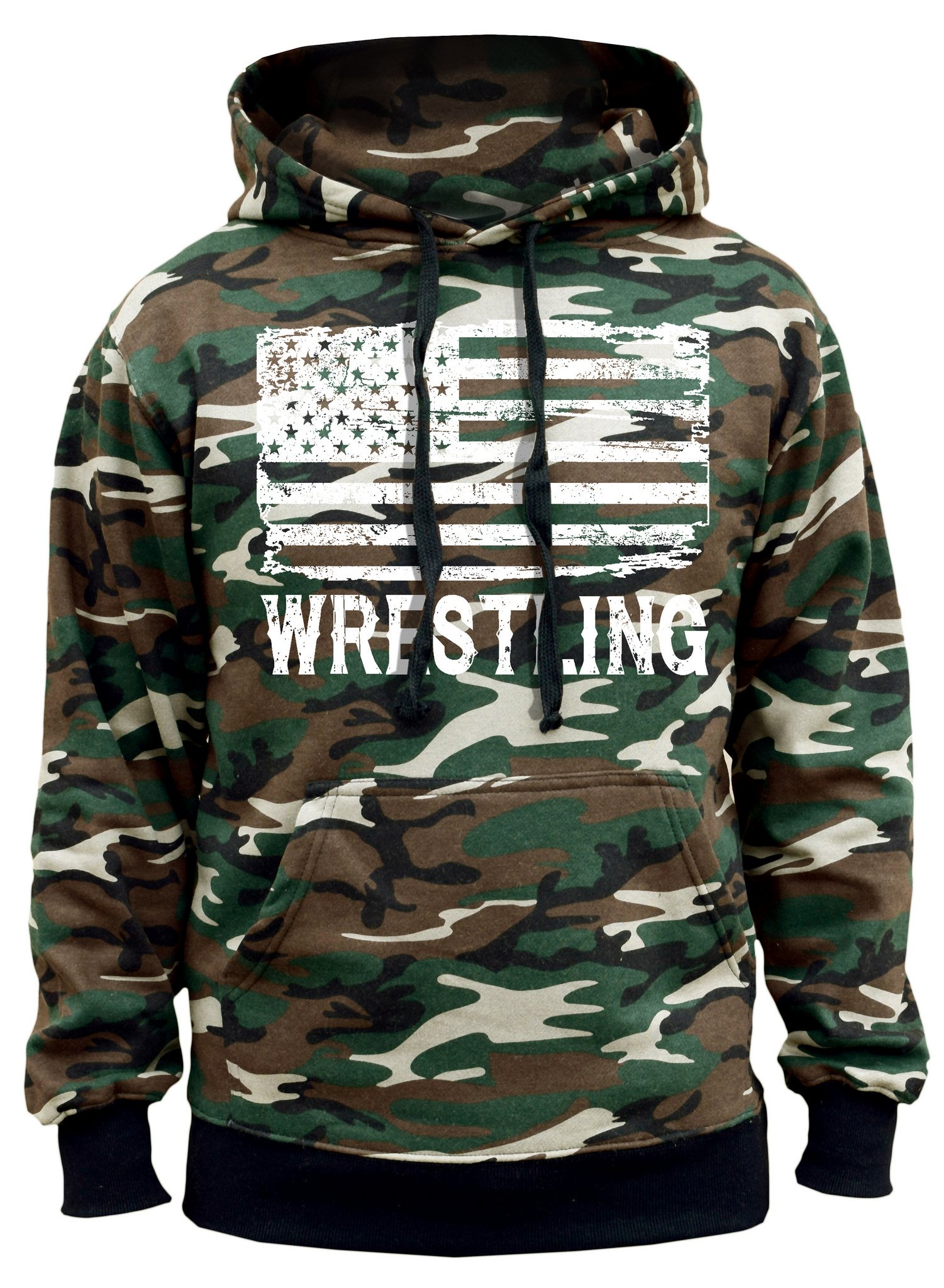 Interstate Apparel Men's Hoodie - Soft & Comfortable Pullover Sweatshirt for Casual Wear, Gym & Outdoor Activities