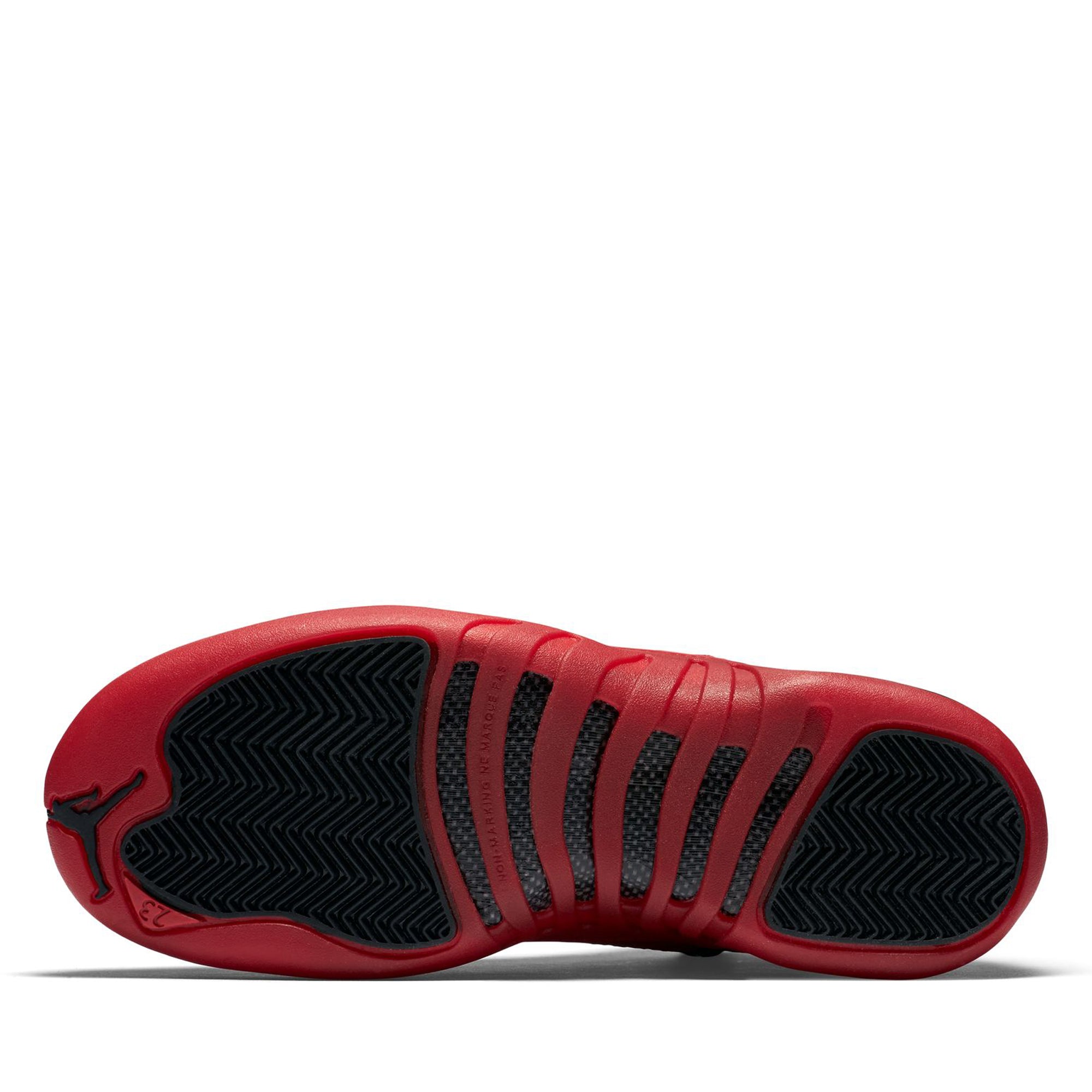 Air Jordan 12 Retro 'Flu Game' GS Basketball Shoes - Black/Varsity Red - Kids' Size - Perfect for Basketball Games & Sneaker Collectors