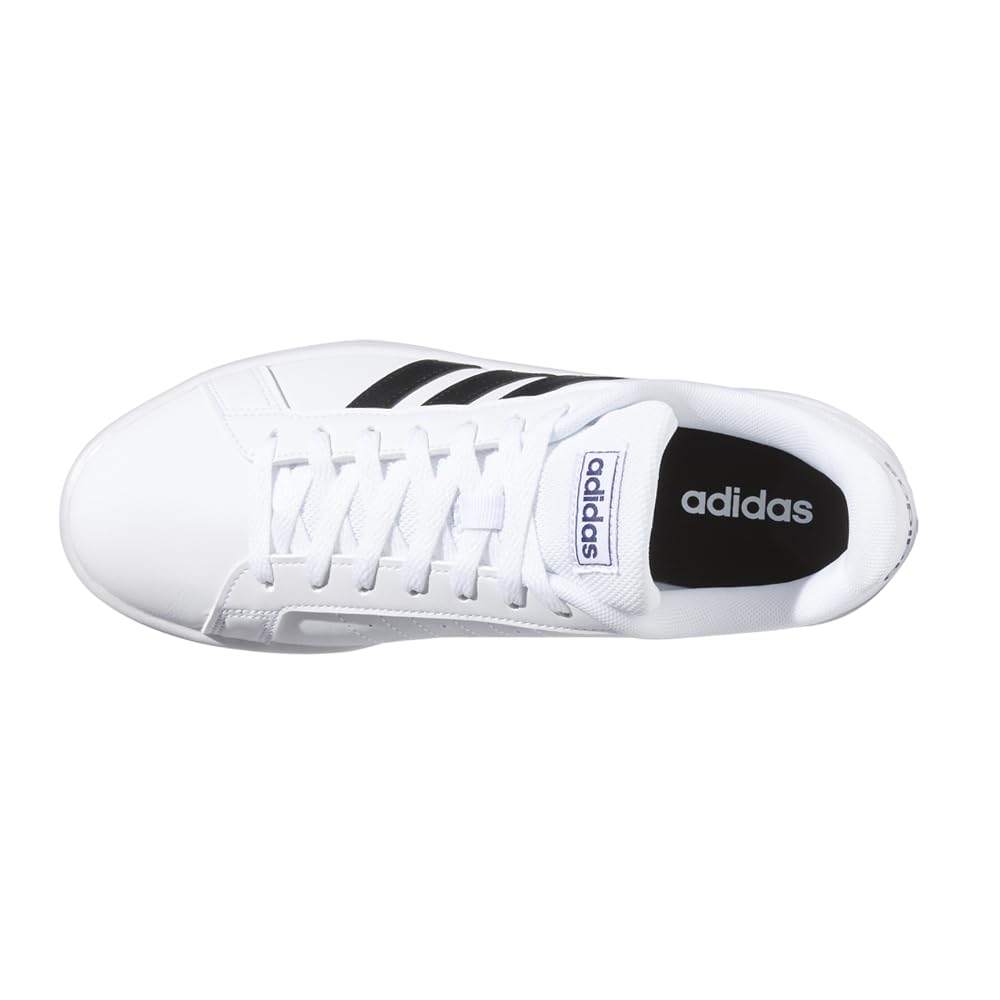 adidas Men's Grand Court Sneakers - Classic White Tennis Shoes for Men | Comfortable Casual & Athletic Wear for Gym, Running, Walking & Everyday Use