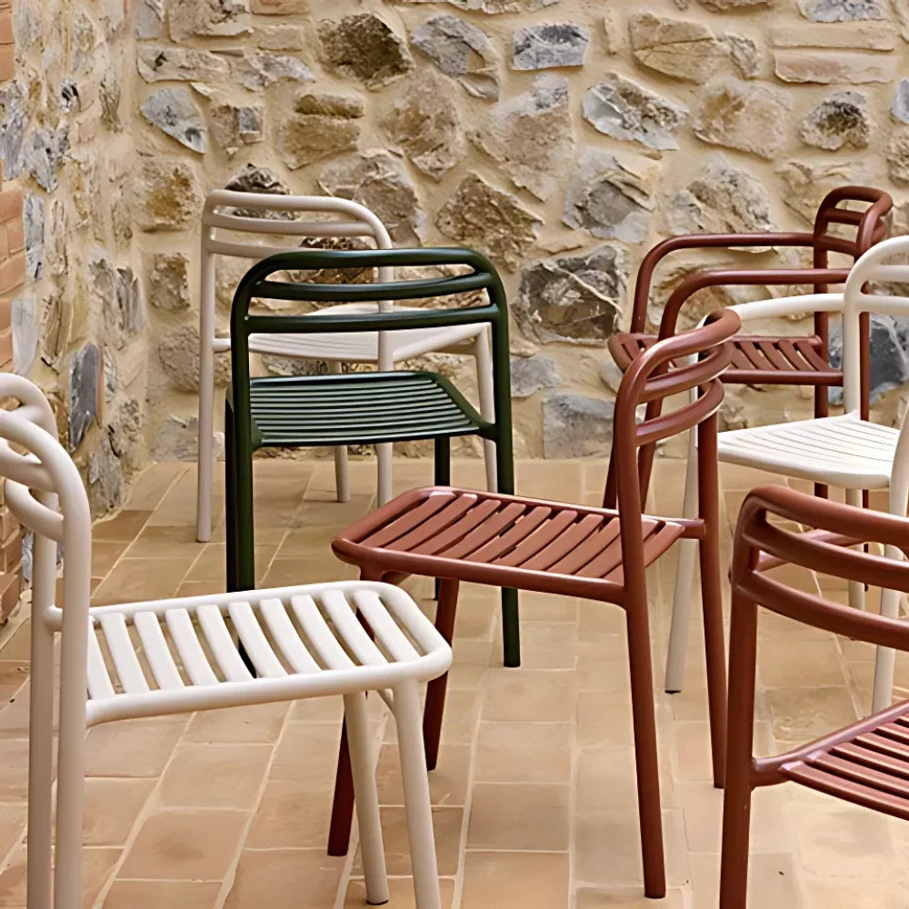 Premium Bliss Outdoor Chair - Lightweight, Durable & Weather-Resistant Patio Furniture for Garden, Backyard, Poolside & Camping Relaxation