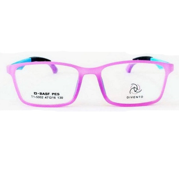 Purple Kids Glasses for Ages 6-12 | T15002 | Trendy & Durable Eyewear for School, Reading & Outdoor Activities