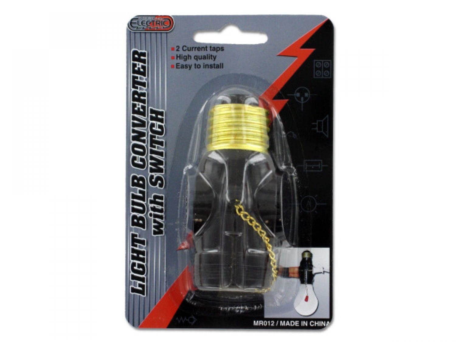 72-Pack Sterling Light Bulb Converter with On/Off Switch - E26 to E12 Adapter for Chandeliers & Ceiling Fans - Perfect for Home Lighting Upgrade & DIY Electrical Projects
