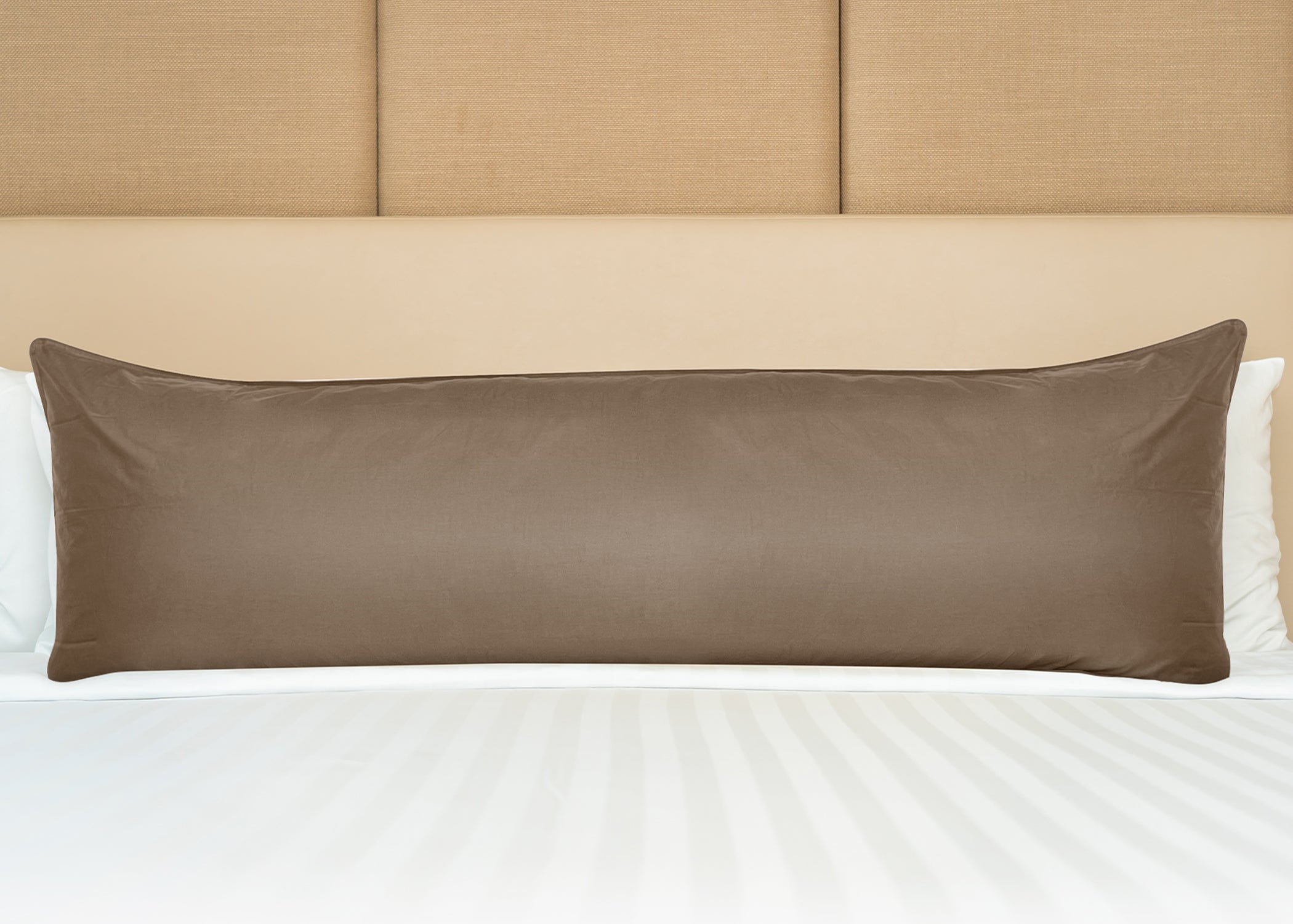 Premium Body Pillow Cover 100% Cotton - Soft & Breathable for Ultimate Comfort - Perfect for Sleeping, Maternity Support & Lounging