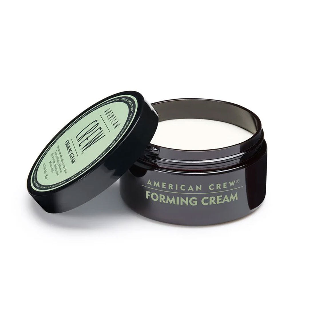 American Crew Forming Cream 85g - Strong Hold Styling Cream for Men's Hair - Perfect for Pompadours, Quiffs & Textured Styles