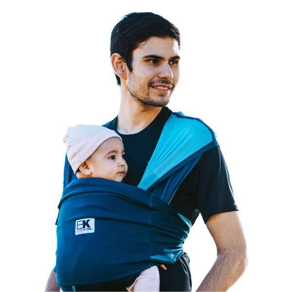 Active Oasis Baby Carrier - Lightweight & Ergonomic Infant Carrier for Hands-Free Parenting, Blue Turquoise - Perfect for Hiking, Travel & Daily Errands