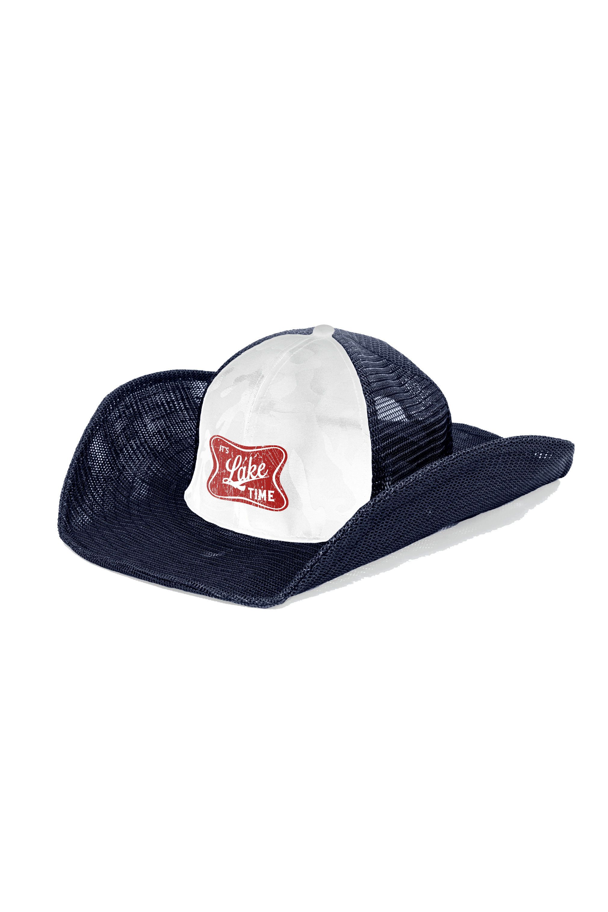 IT'S LAKE TIME COWBOY SNAPBACK HAT - 6-PANEL ADJUSTABLE BASEBALL CAP for Men & Women - Perfect for Fishing, Boating, and Outdoor Adventures