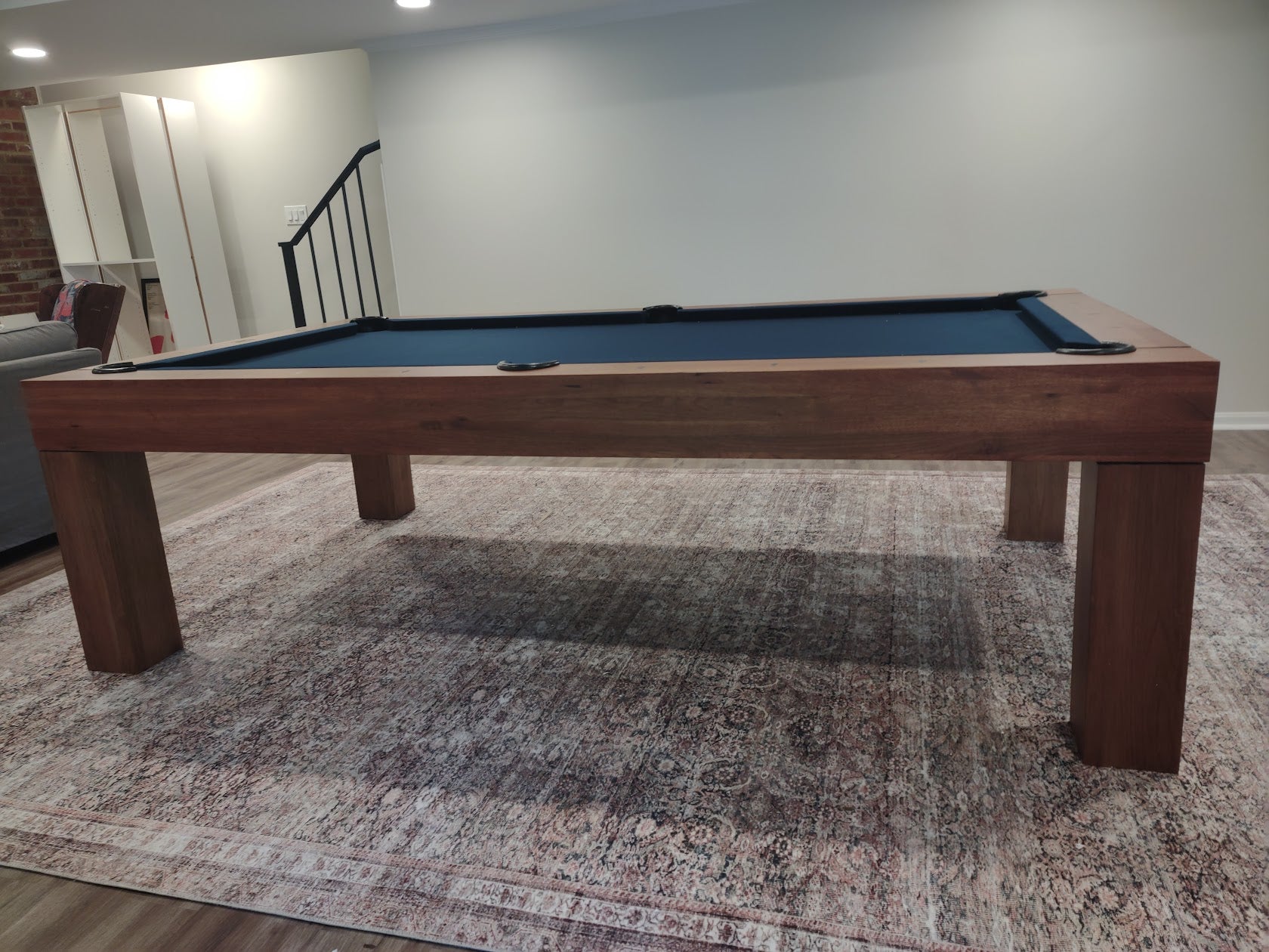 Premium American Heritage Alta Pool Table - Professional 8-Foot Billiard Table for Home Game Rooms & Bars | Perfect for Family Fun & Competitive Play