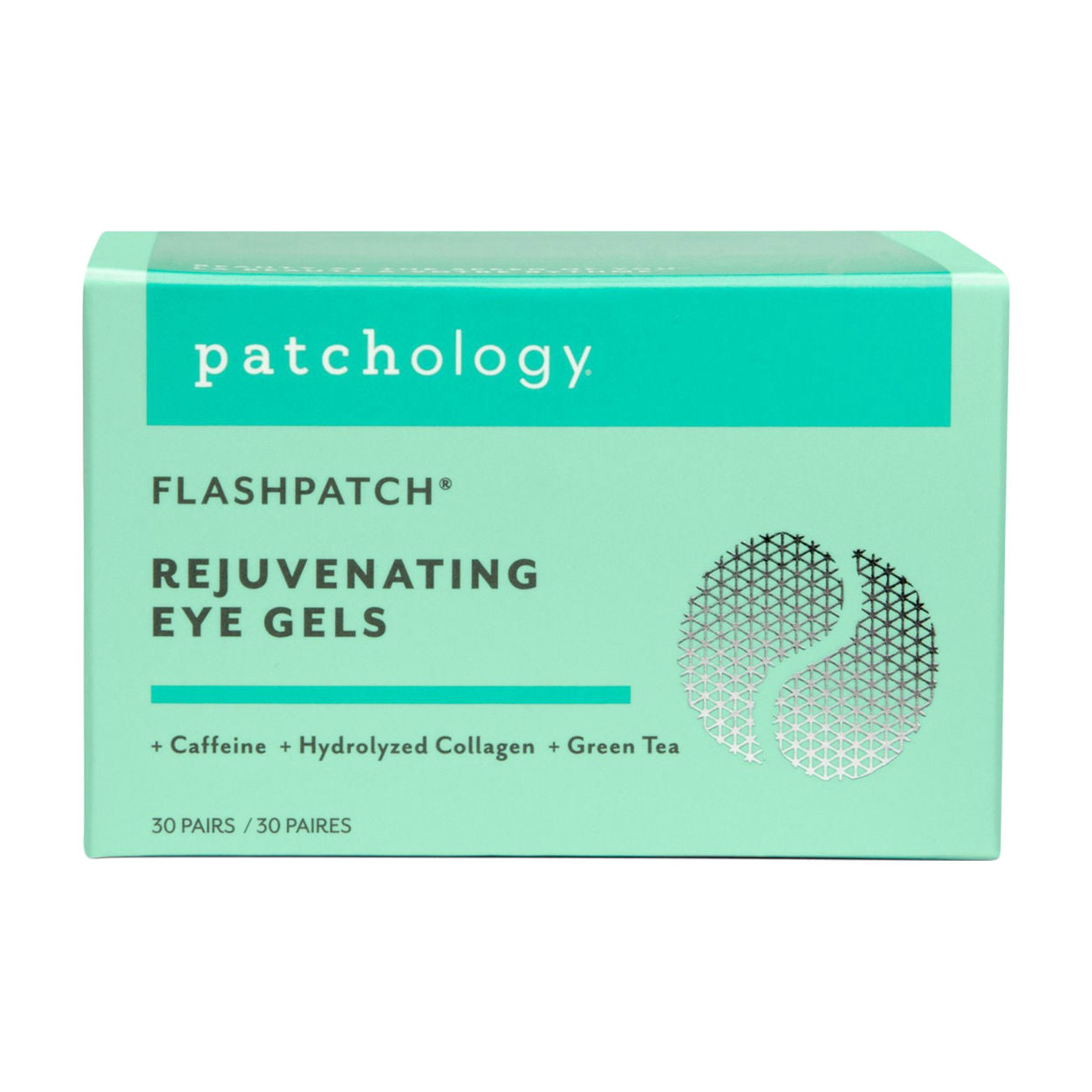 Flashpatch Rejuvenating Eye Gels - Dark Circle & Puffiness Reducing Eye Patches for Brightening & Hydrating Under Eyes | Perfect for Morning Routine, Travel & Post-Workout Recovery