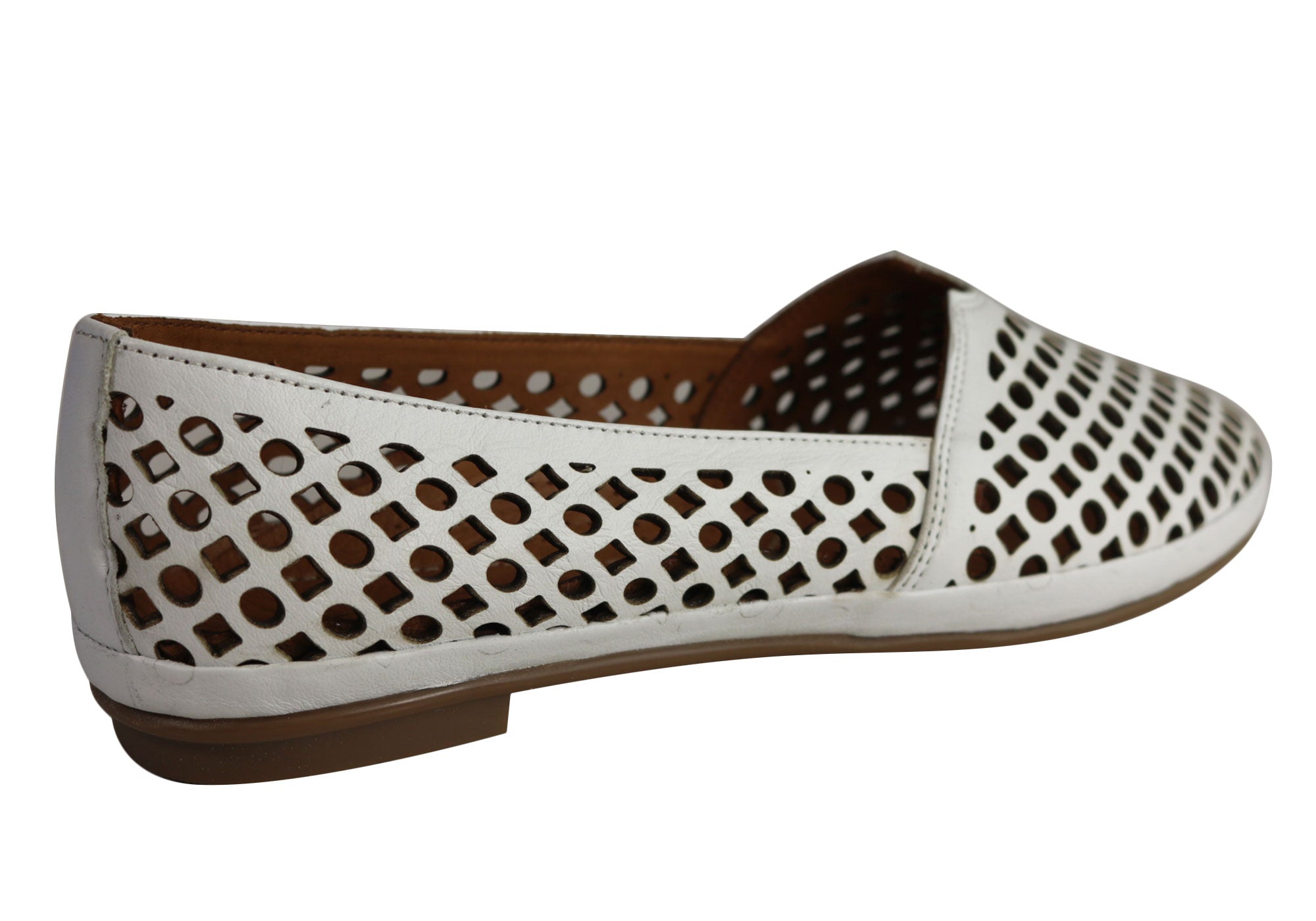 Orizonte Aria Women's Comfortable Soft Leather Flat Shoes - European Style for Casual Wear, Office & Travel