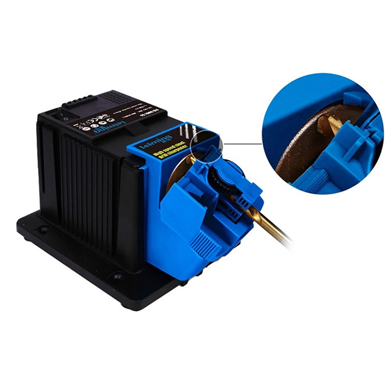 96W Electric Knife Sharpener - Multi-Function Household Grinding Tool for Knives, Scissors, Chisels & HSS Twist Drills | Perfect for Kitchen, Workshop & DIY Projects