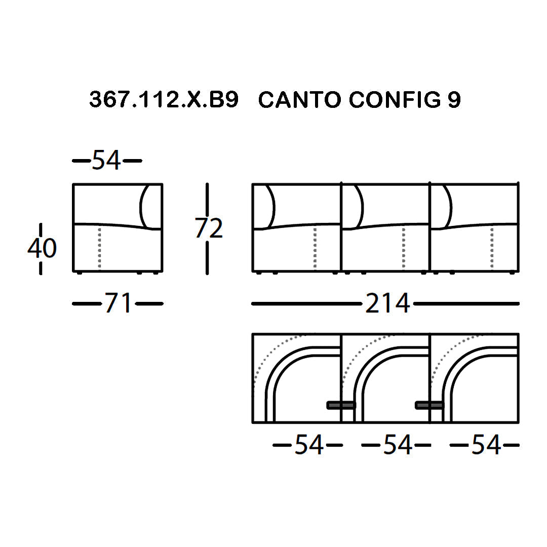 Modular Sofa Set with 8-13 Configurable Sections - Customizable Living Room Furniture for Modern Homes | Perfect for Lounge, Family Room, and Open Concept Spaces