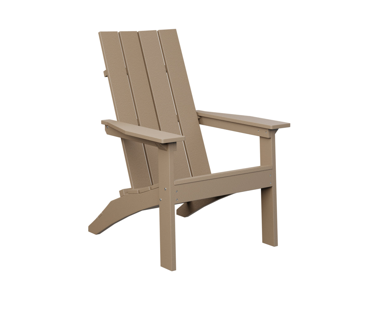 Berlin Gardens Mayhew Stationary Adirondack Chair - Heavy Duty Outdoor Patio Furniture for Garden, Deck, Poolside & Backyard Relaxation