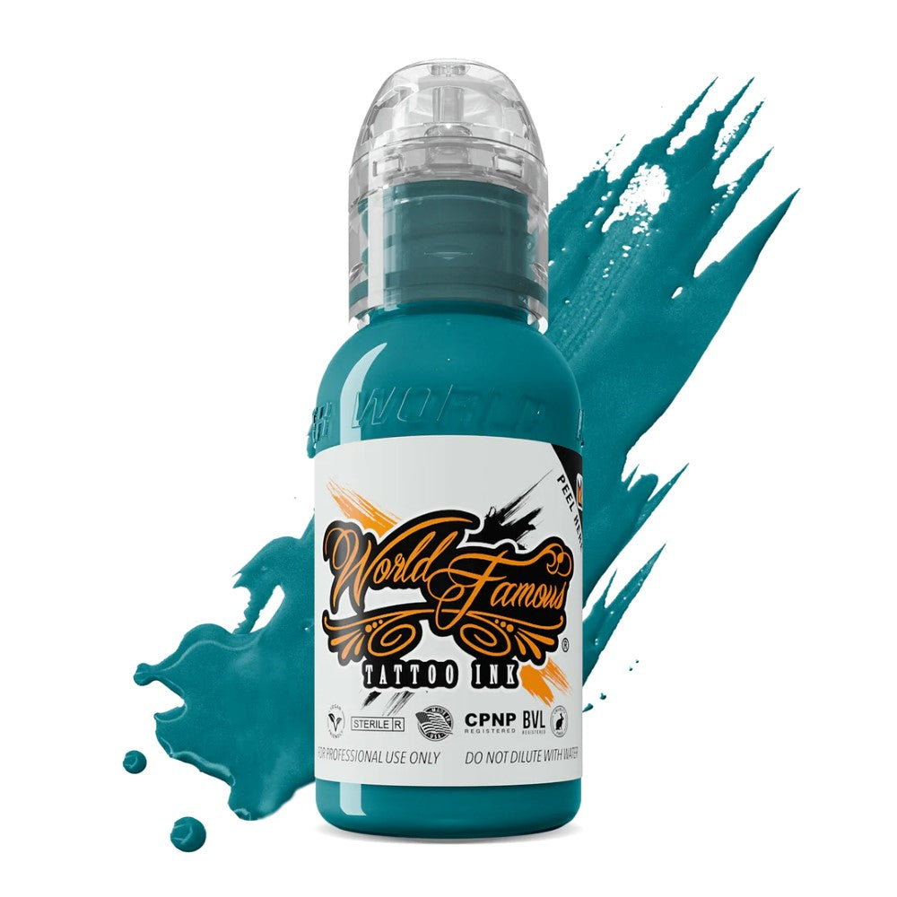 Jay Freestyle Watercolor Ink - Turquoise Blue for Artists, Calligraphy & DIY Crafts - Perfect for Watercolor Painting, Hand Lettering & Mixed Media Art Projects