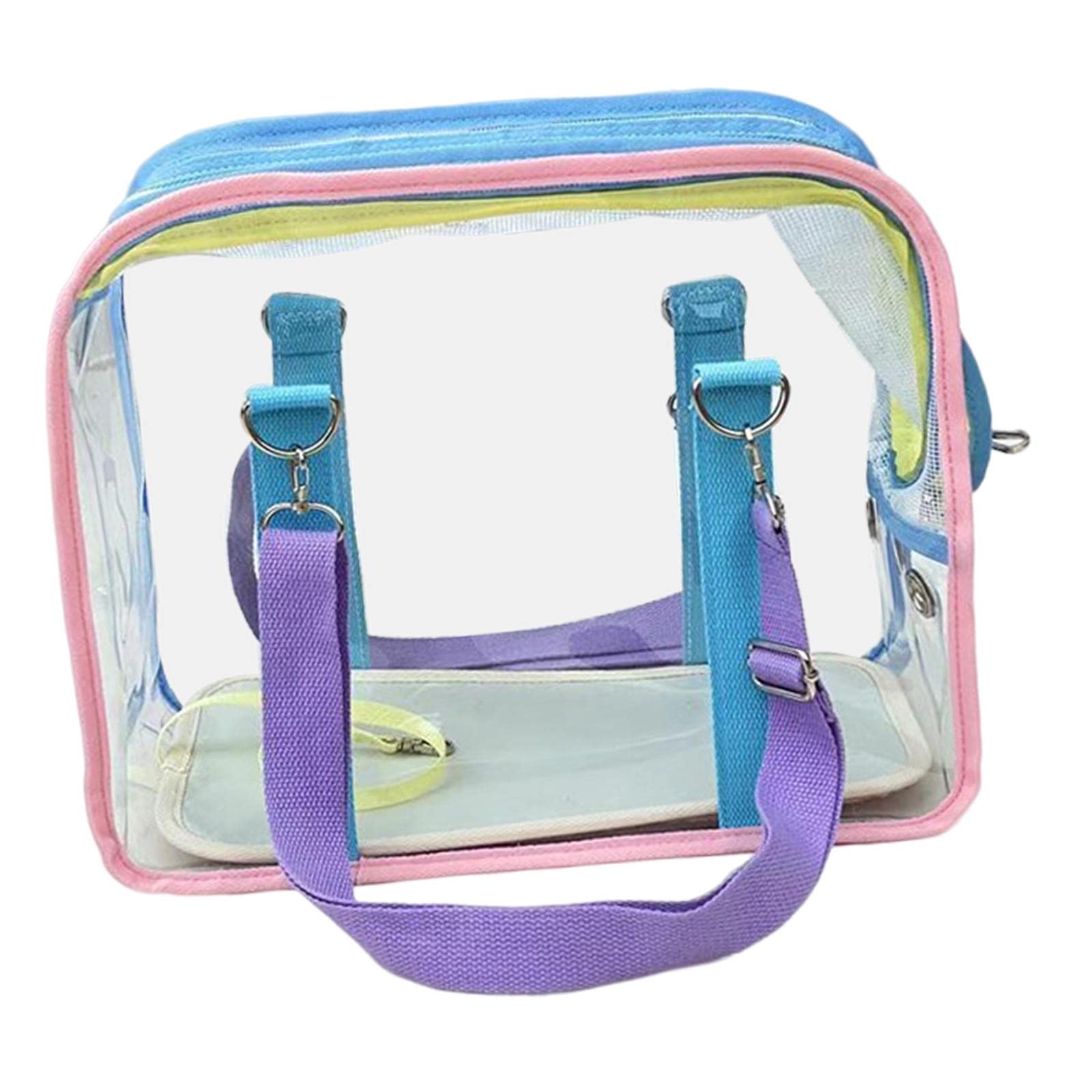 Enakshi Pet Carrier Travel Bag for Cats & Small Dogs - Lightweight & Durable Animal Transport Case for Hiking, Vet Visits & Air Travel | Blue Collapsible Pet Carrier | Dog & Cat Supplies