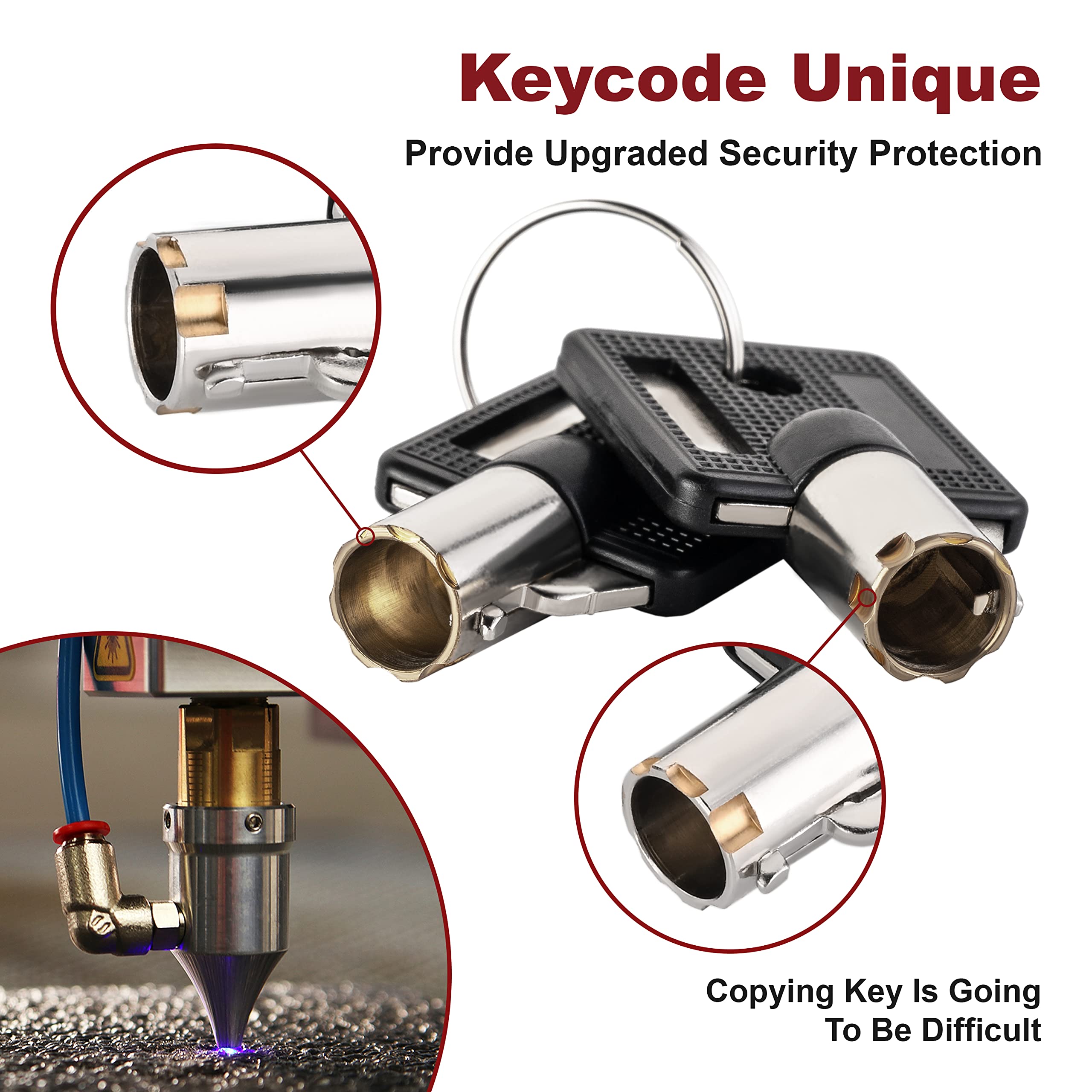2023 RV Storage Door Locks - 1-1/8