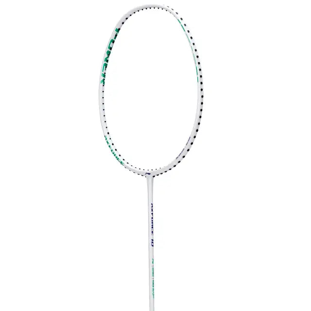 Li Ning Axforce 10 Pearl White Badminton Racket - Prestrung Professional Badminton Racquet for Advanced Players | Perfect for Tournaments & Training | Made in China